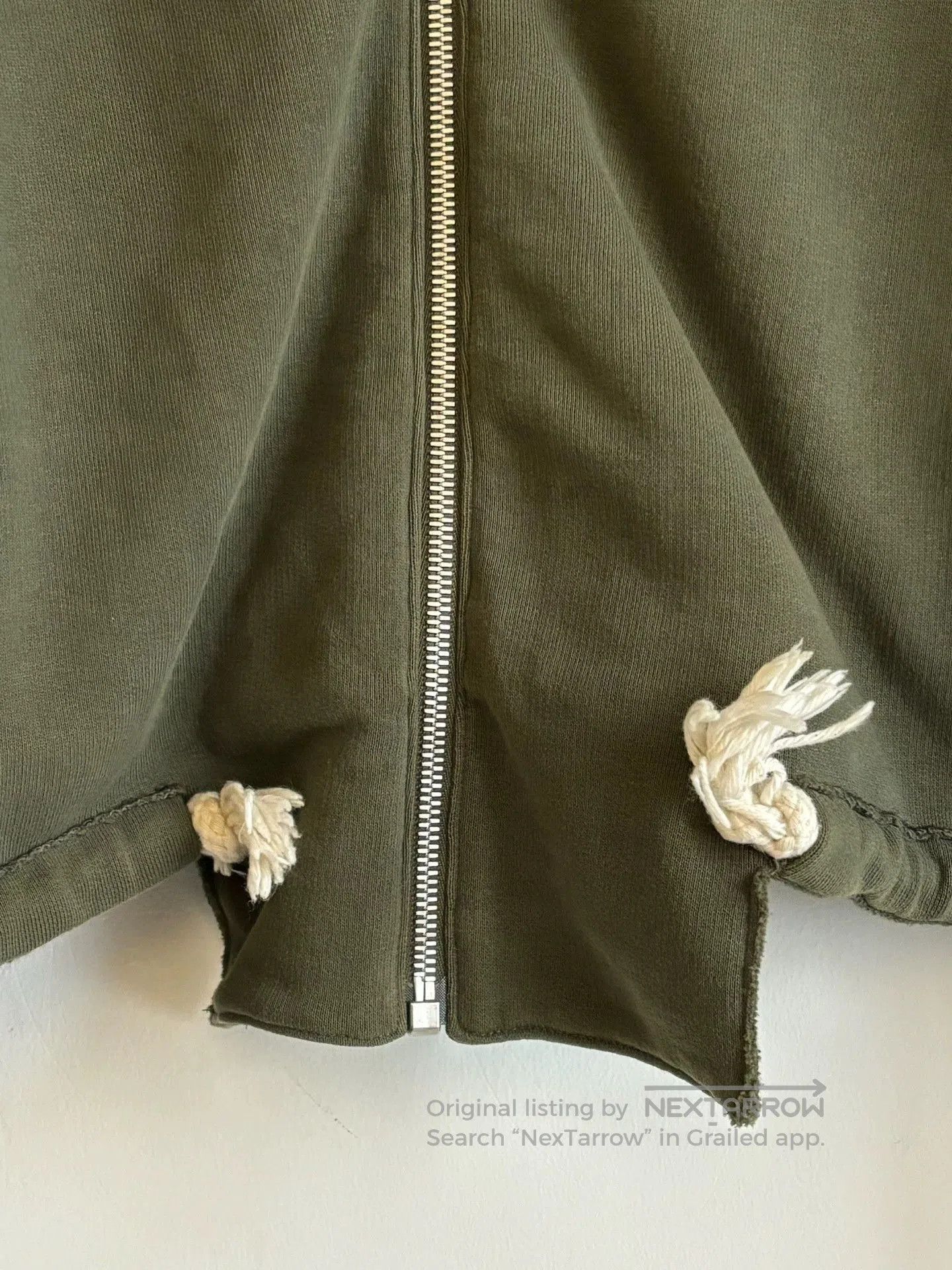 Maison Margiela Green Zip. Size US M / EU 48-50 / 2 - 4 Thumbnail