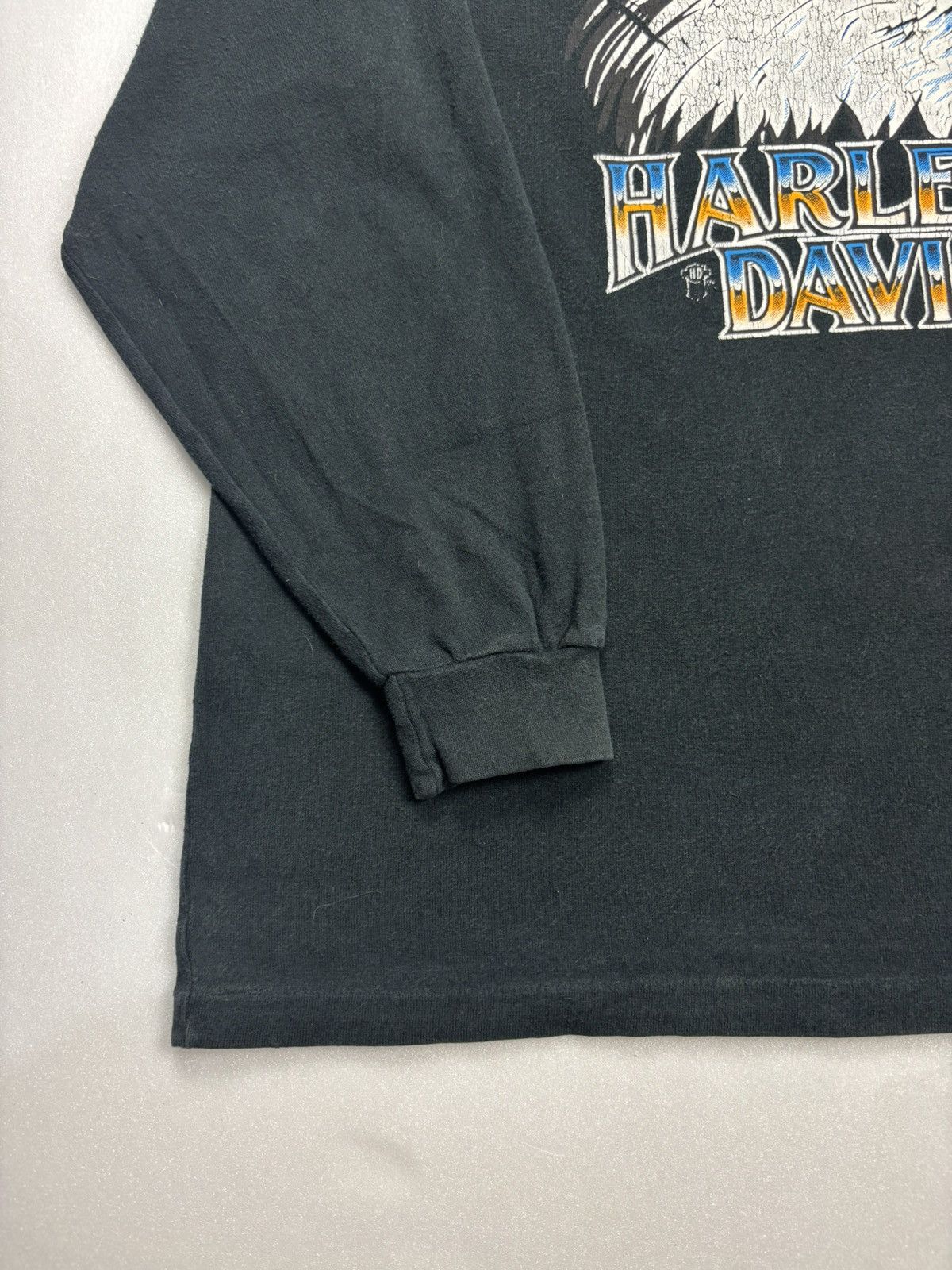 Harley Davidson Vintage 1990 Harley Davidson Size US XL / EU 56 / 4 - 2 Thumbnail