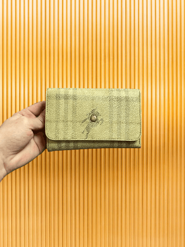 Burberry × Vintage Vintage Burberry Nova Check Leather Wallet Size ONE SIZE - 1 Thumbnail