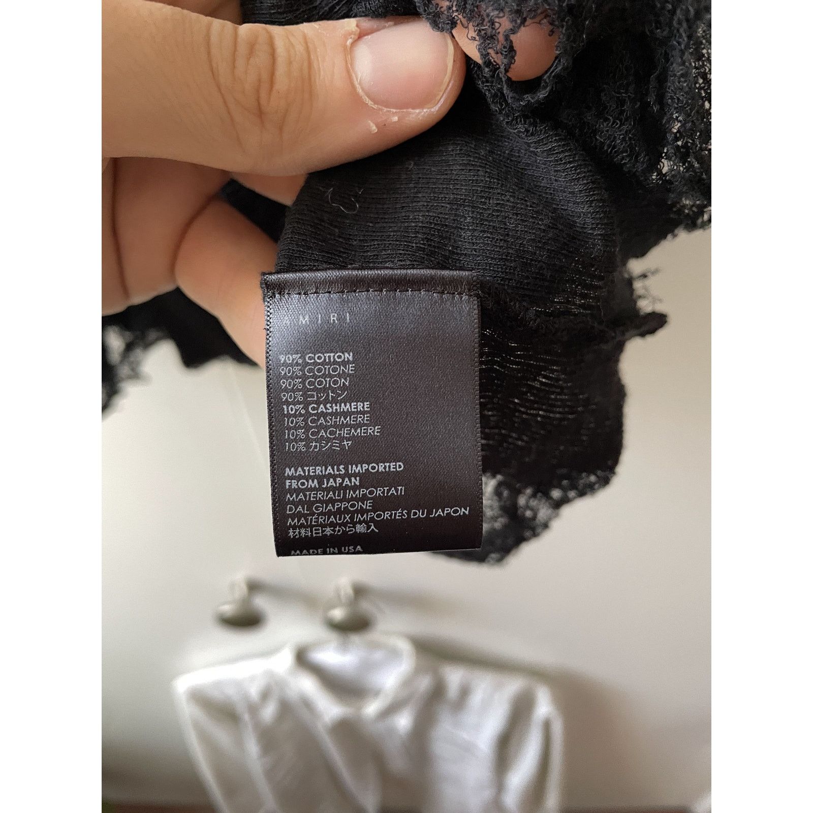 Amiri Distressed Tanktop Size US M / EU 48-50 / 2 - 5 Thumbnail