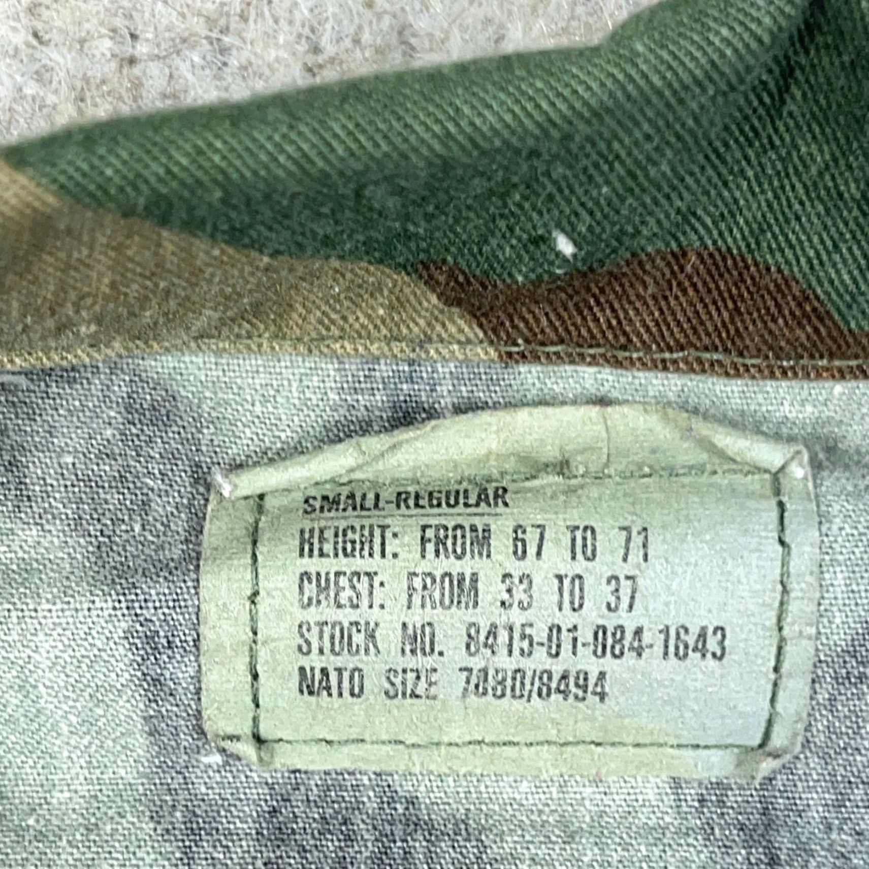 Vintage VINTAGE Military Field Jacket Mens Small Woodland Camo Coat Ripstop Unlined 90s Y2K Camouflage Jacket Mens Small Green 40 in Chest Wool? Size US S / EU 44-46 / 1 - 4 Thumbnail