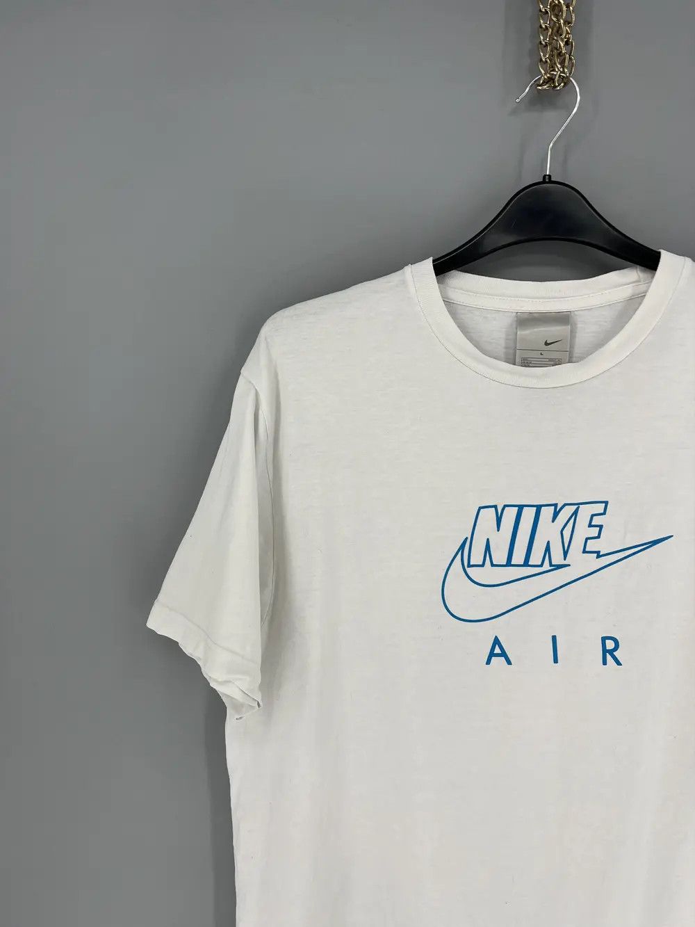 Nike × Vintage Vintage 90s Nike Swoosh Logo Tee Travis Scott Style Grailed Size US L / EU 52-54 / 3 - 4 Thumbnail