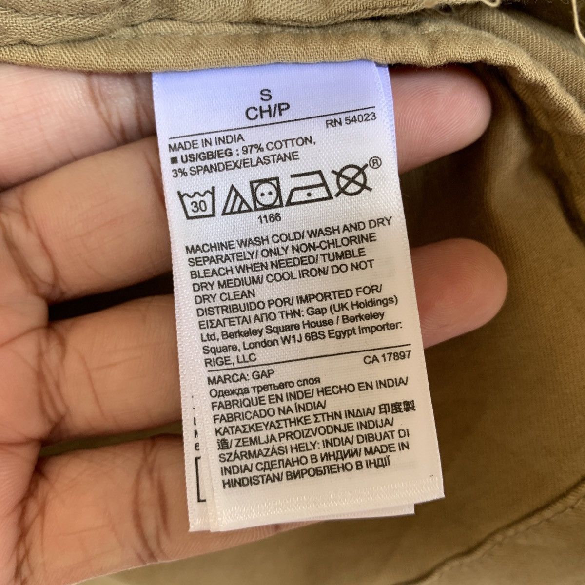 Gap Gap Military Chore Jacket Brown Zipper Snap Button Size US M / EU 48-50 / 2 - 10 Thumbnail