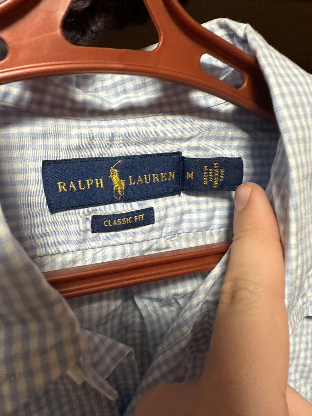 Polo Ralph Lauren Polo Ralph Lauren Blue and White Shirt Button Ups Size US M / EU 48-50 / 2 - 6 Thumbnail