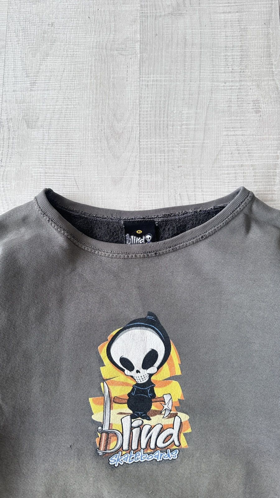 Blind Skateboards Blind Skateboards Sweatshirt USA Reaper Faded Y2K Skate XL Size US XL / EU 56 / 4 - 10 Thumbnail