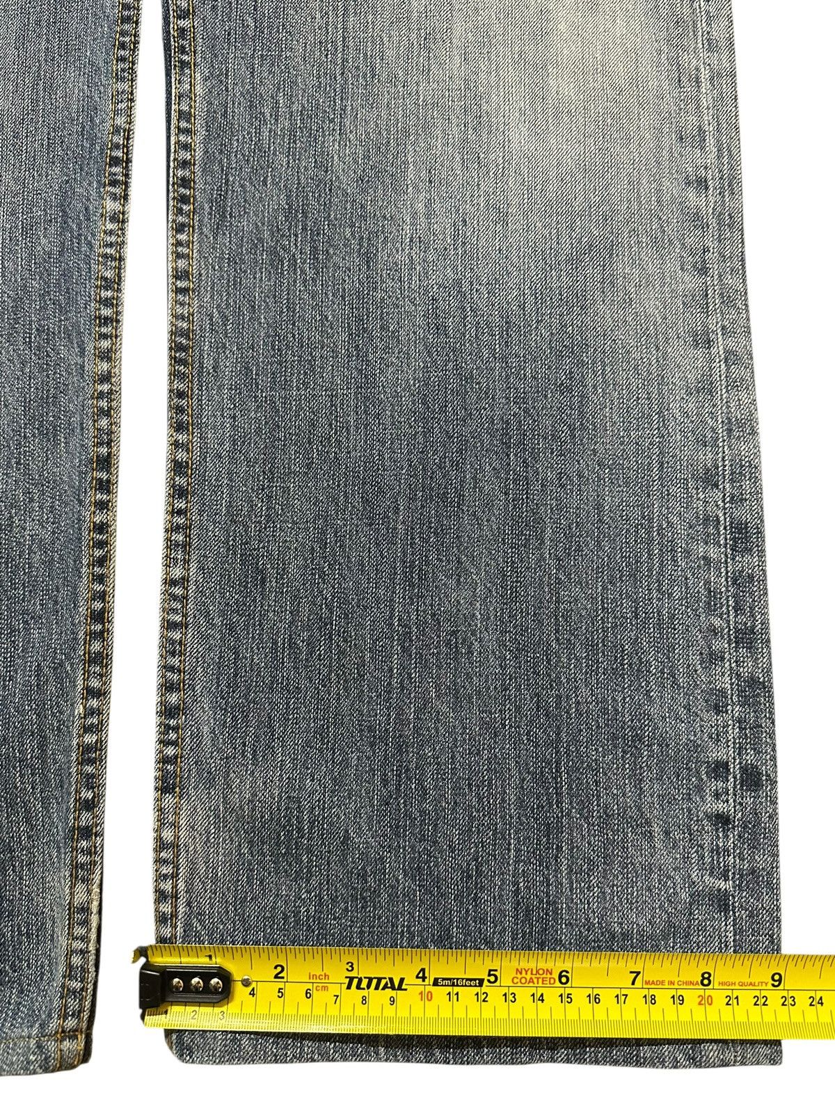 Kamakura Vintage Japanese Brand Sukajan Fish Koi Embroidered Jeans Size US 36 / EU 52 - 16 Thumbnail