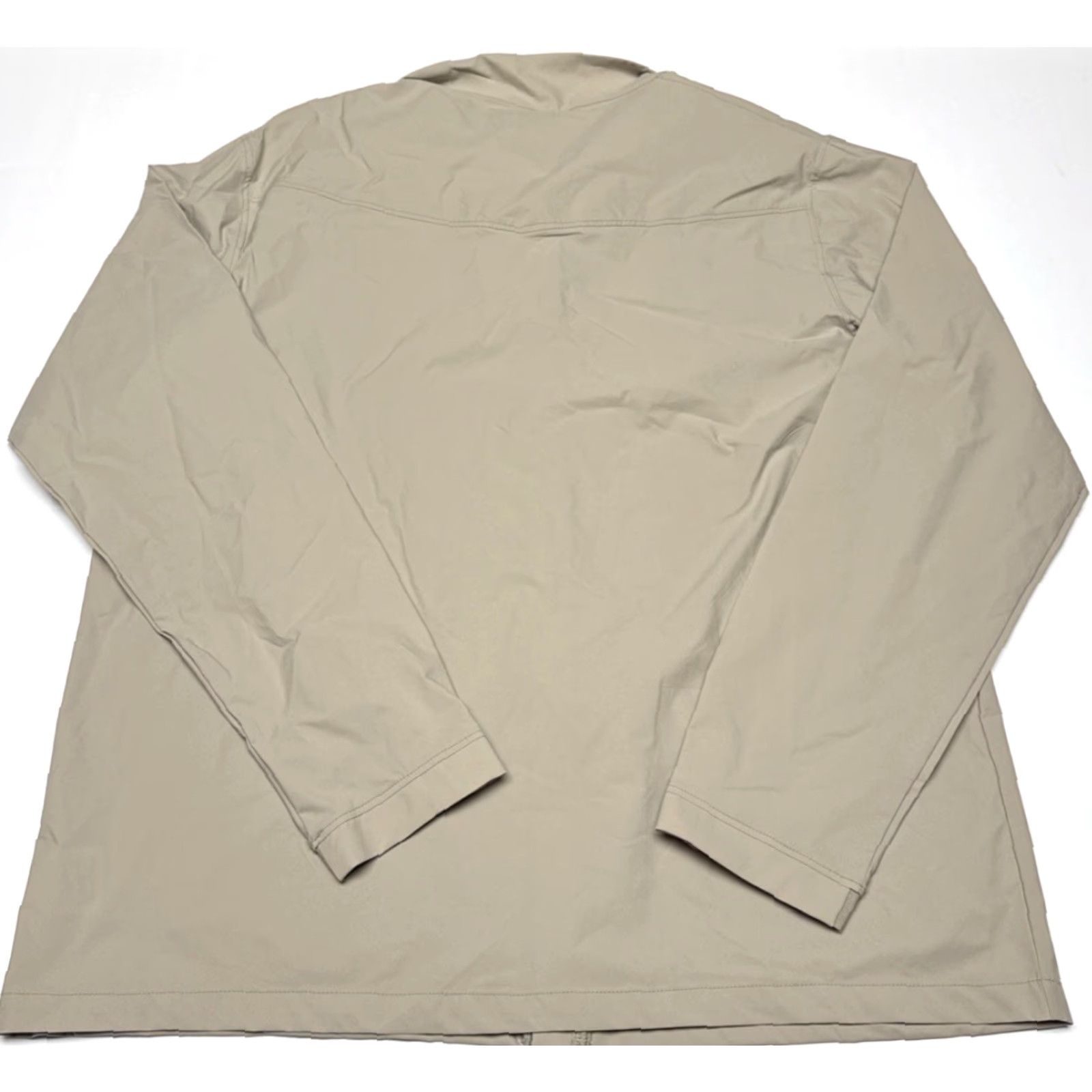 Vintage VINTAGE Texas Standard Canyon Windbreaker Jacket 2XL Men Beige Full Zip Regular Mens" Size US XXL / EU 58 / 5 - 4 Thumbnail