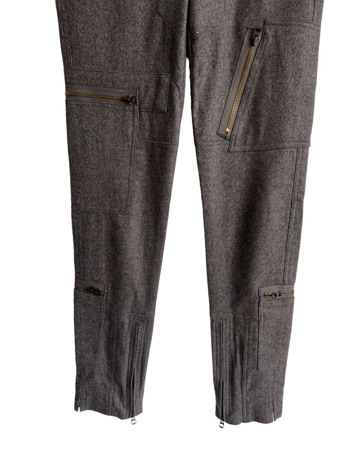 Polo Ralph Lauren Ralph Lauren Parachute Zipper Wool Bondage Tactical Pants Size US 28 / EU 44 - 6 Thumbnail