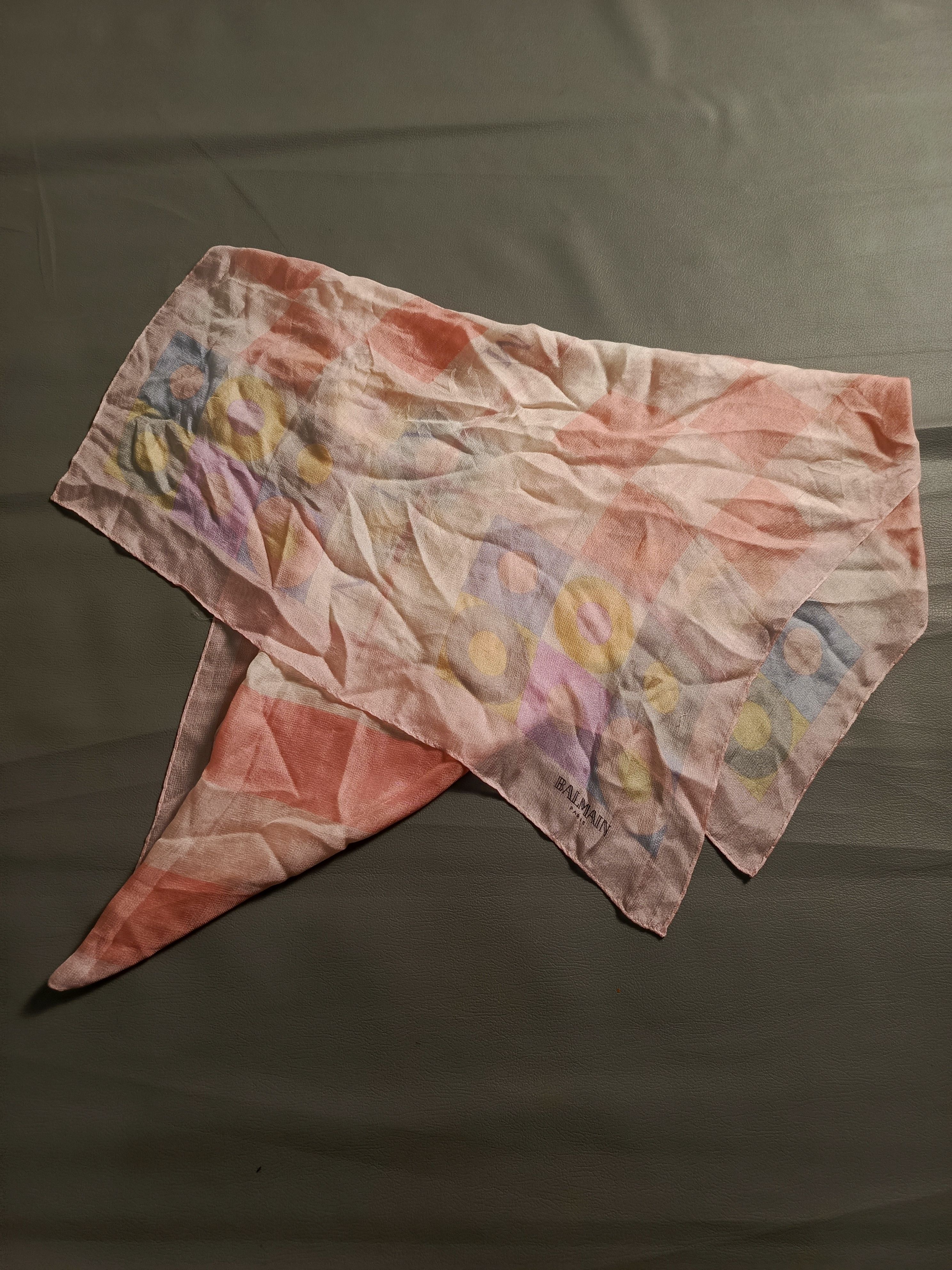 Balmain Balmain Paris silk scarves Size ONE SIZE - 1 Thumbnail