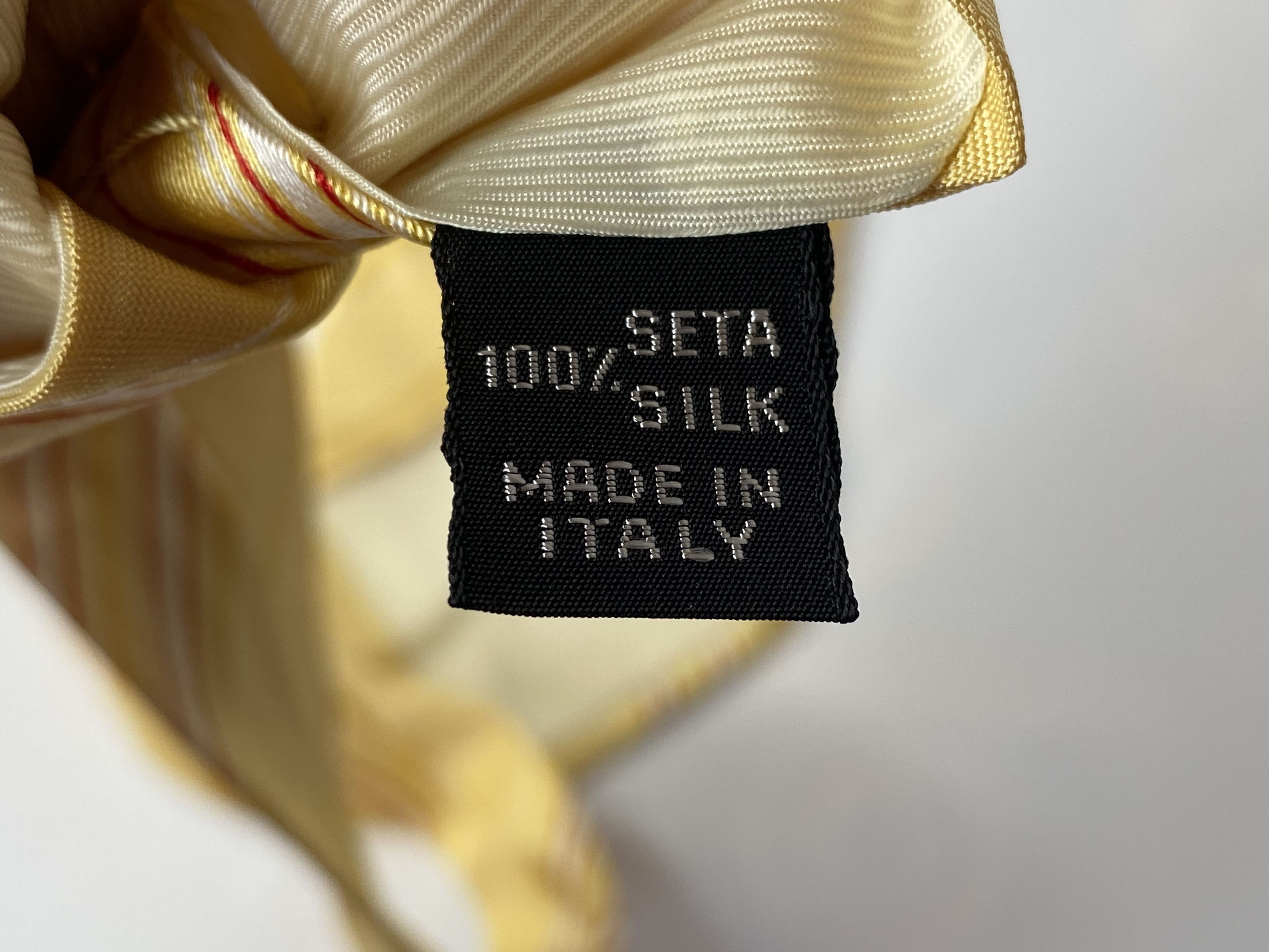Kith VINTAGE KITON NAPOLI SILK TIE GEOMETRIC MADE IN ITALY Size ONE SIZE - 4 Thumbnail