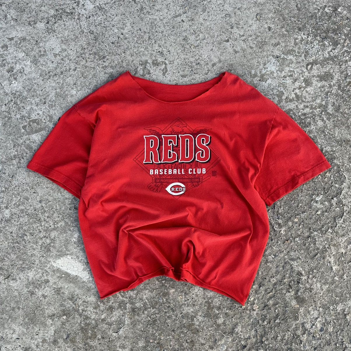 Vintage Vintage T-shirts Reds Baseball Club Big Logo Rugby 90s Y2K Size US XL / EU 56 / 4 - 1 Thumbnail