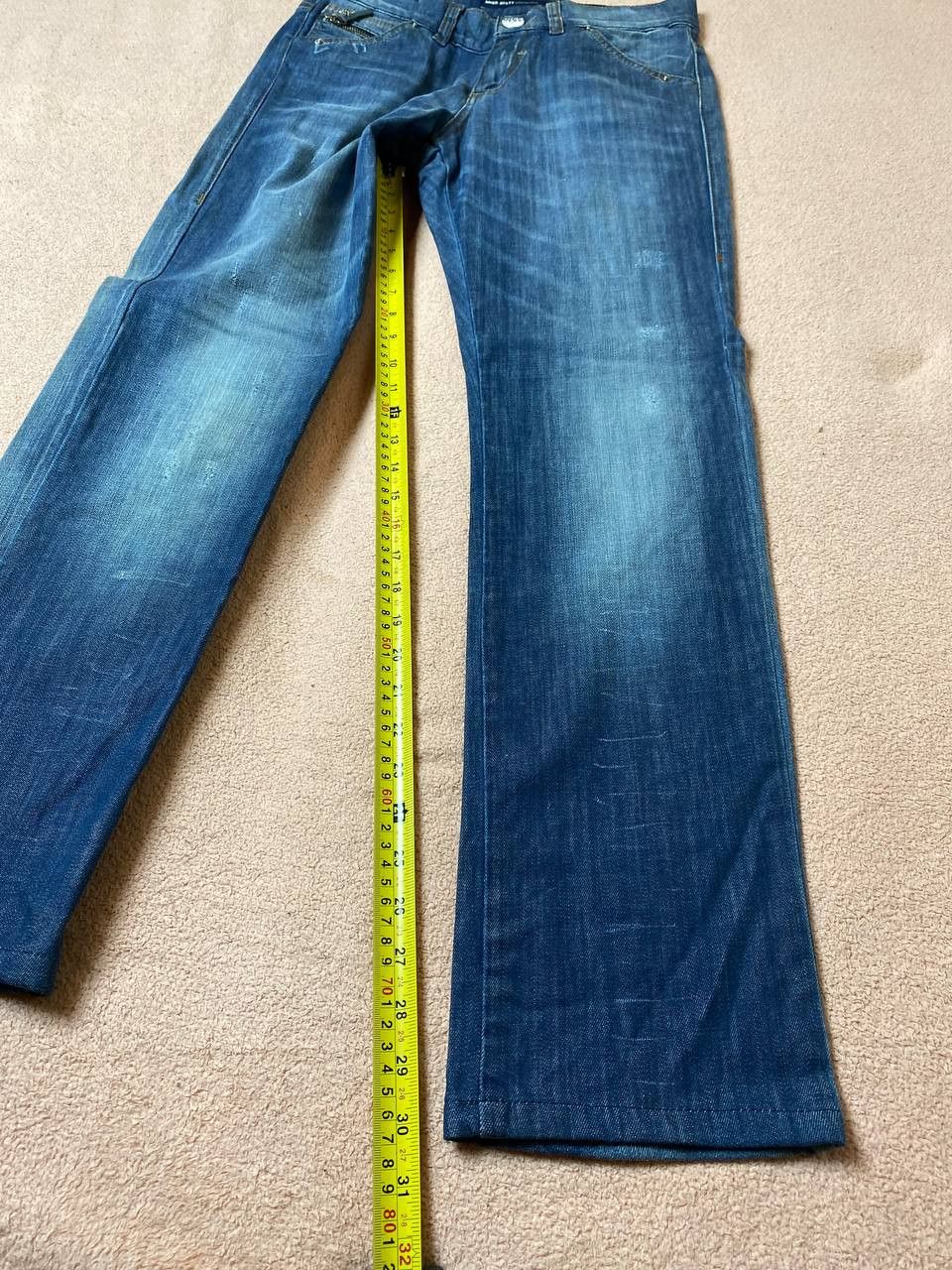 Miss Sixty × Vintage 2000s Miss Sixty Jeans Vintage Lightwash Denim Pants Y2K 25 Size 25" / US 0 / IT 36 - 10 Thumbnail