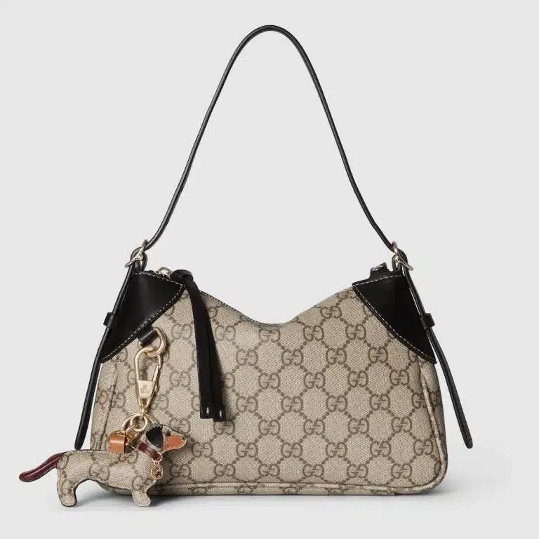 Gucci o1la5ras0526 Size: OS / GG Emblem Small Shoulder Bag Size ONE SIZE - 4 Thumbnail