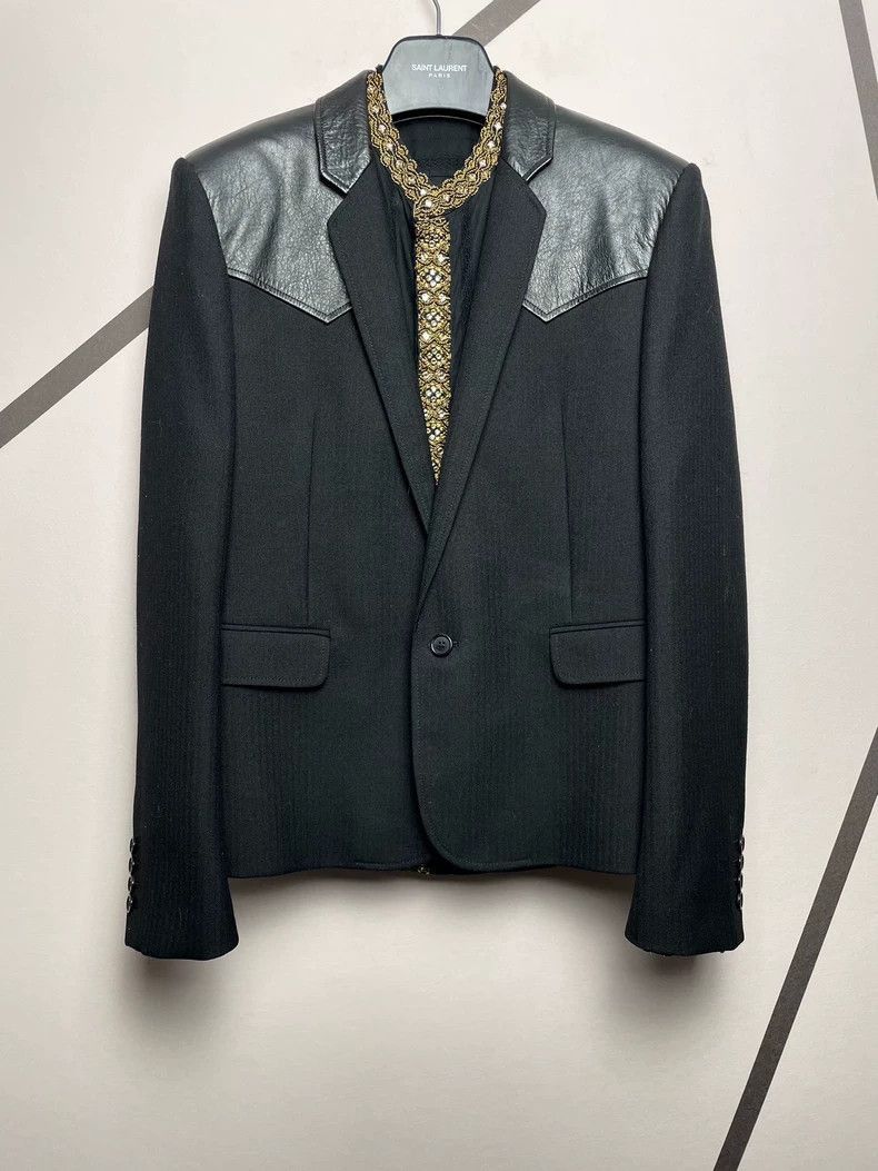 Saint Laurent Paris Saint Laurent Paris Golden bead palace shirt-2506 Size US S / EU 44-46 / 1 - 7 Thumbnail