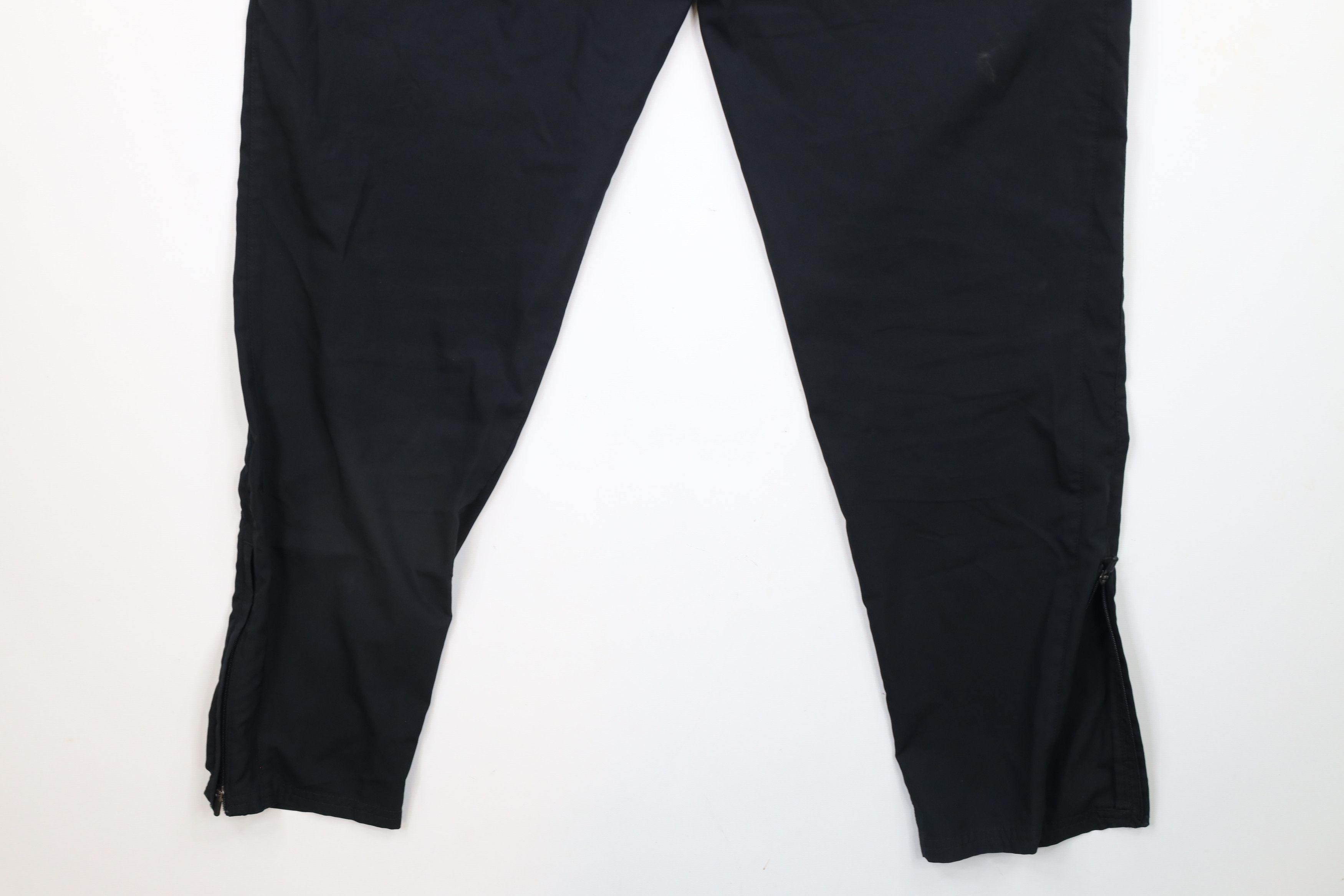 Nike × Vintage Vintage Nike Scott Mini Swoosh Tapered Leg Pants Black Size US 34 / EU 50 - 13 Thumbnail