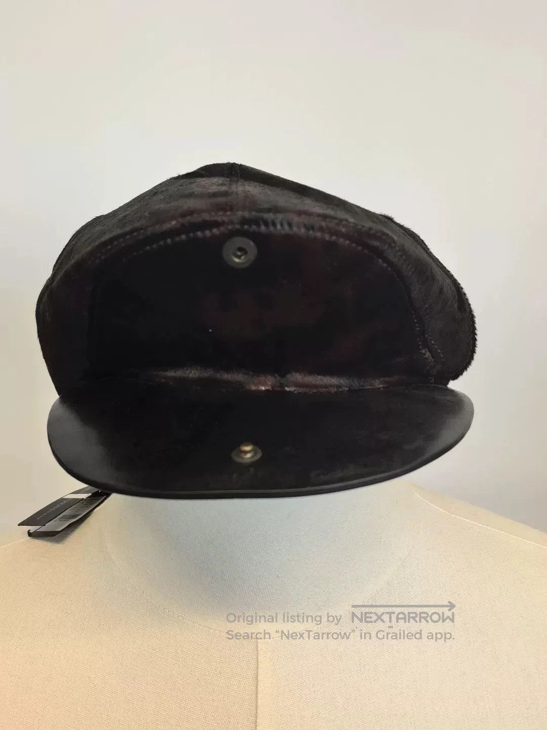 Burberry Burberry Men's Leather Beret Hat M. Size ONE SIZE - 1 Thumbnail