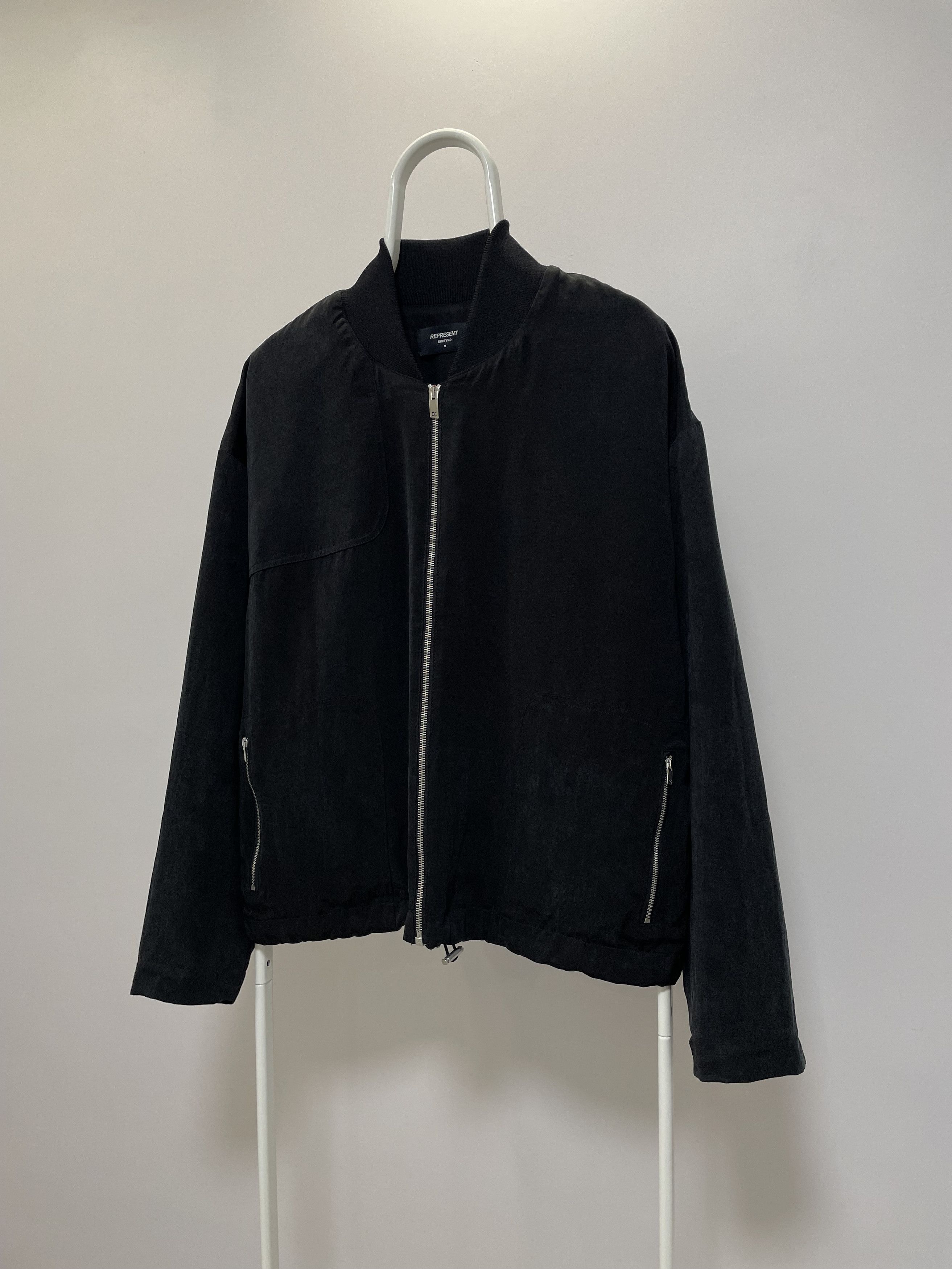 Represent Clo. REPRESENT CLO. England Jacket Cupro Viscose Bomber Coat Size US M / EU 48-50 / 2 - 5 Thumbnail