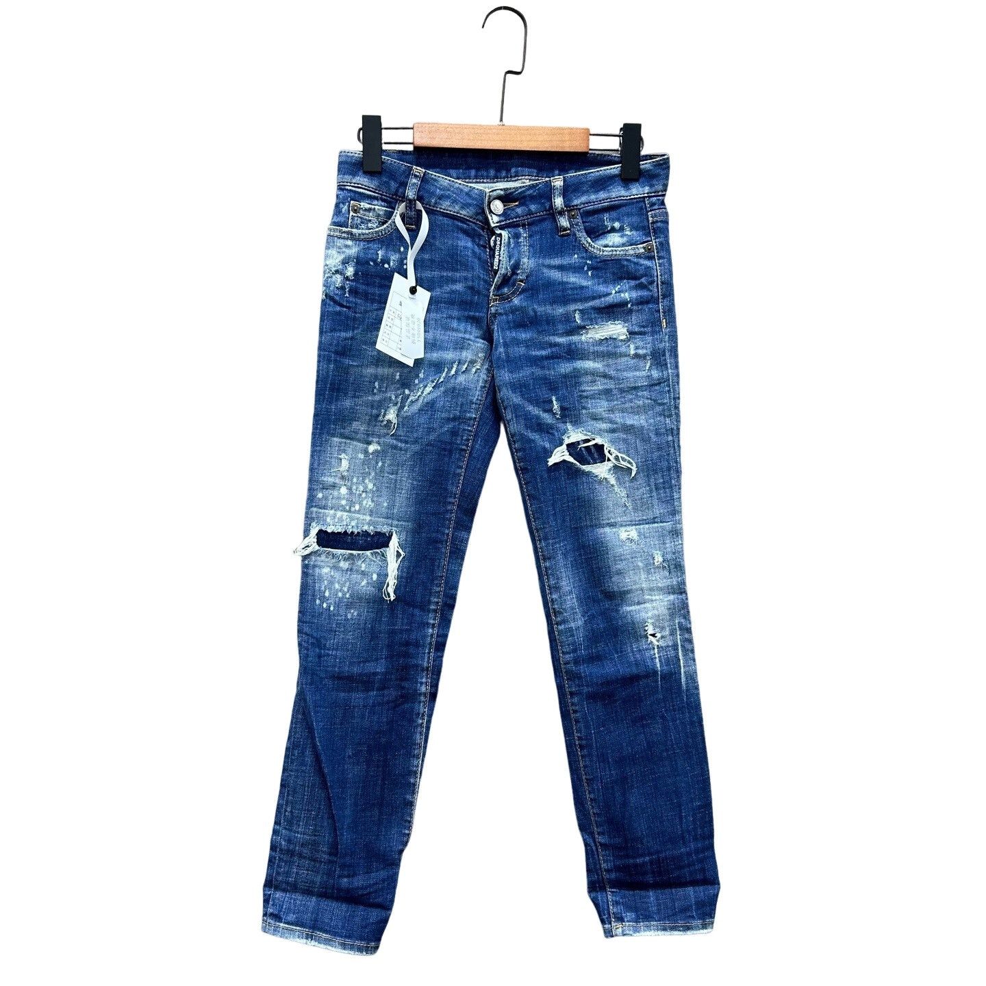 Dsquared2 Dsquared2 Distressed Denim Jeans Size 30 Size US 30 / EU 46 - 1 Thumbnail