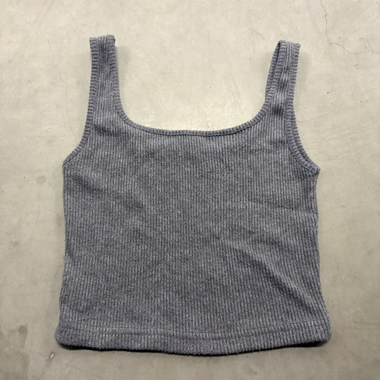 Vintage Crazy Vintage Y2K/2000s Navy Blue Knitted Tank Top! Size S / US 4 / IT 40 - 2 Thumbnail