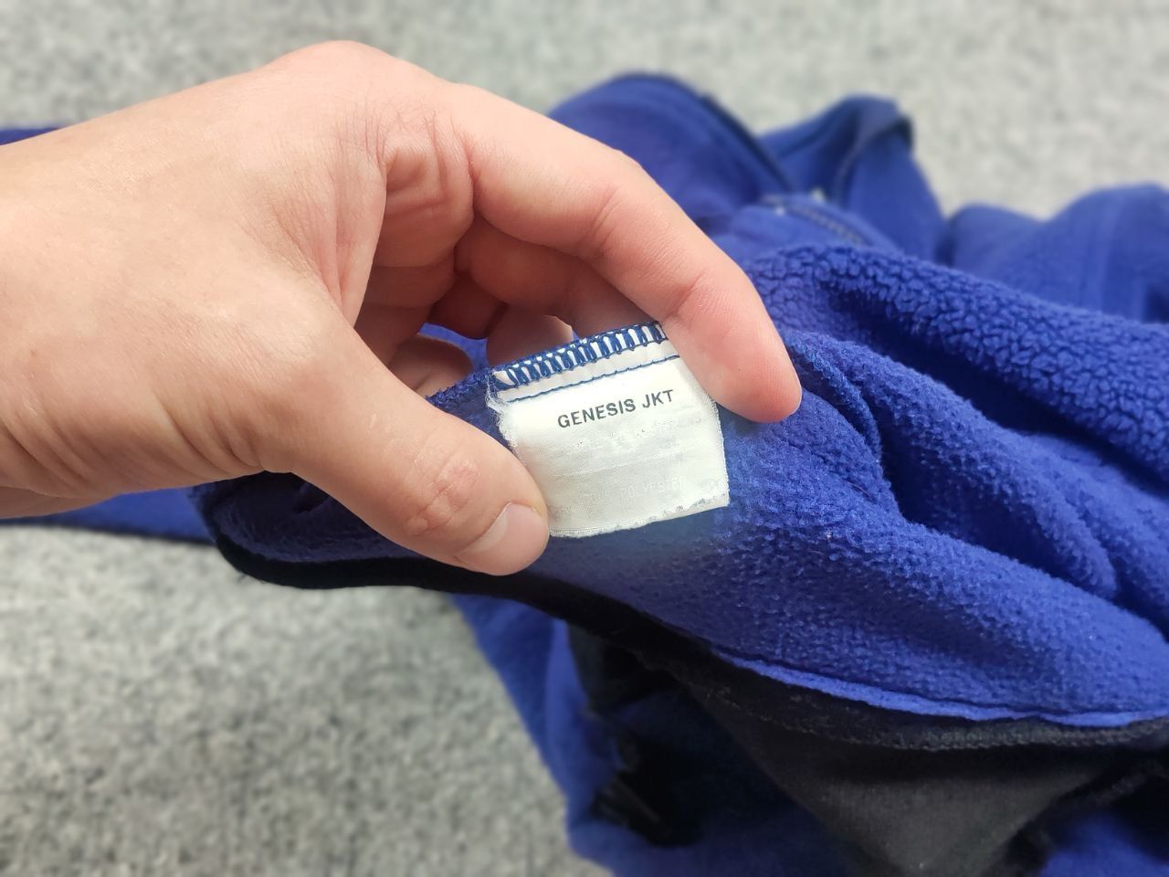 The North Face Vintage 90's The North Face Genezis Fleece Zip Blue Jacket Size US M / EU 48-50 / 2 - 18 Thumbnail