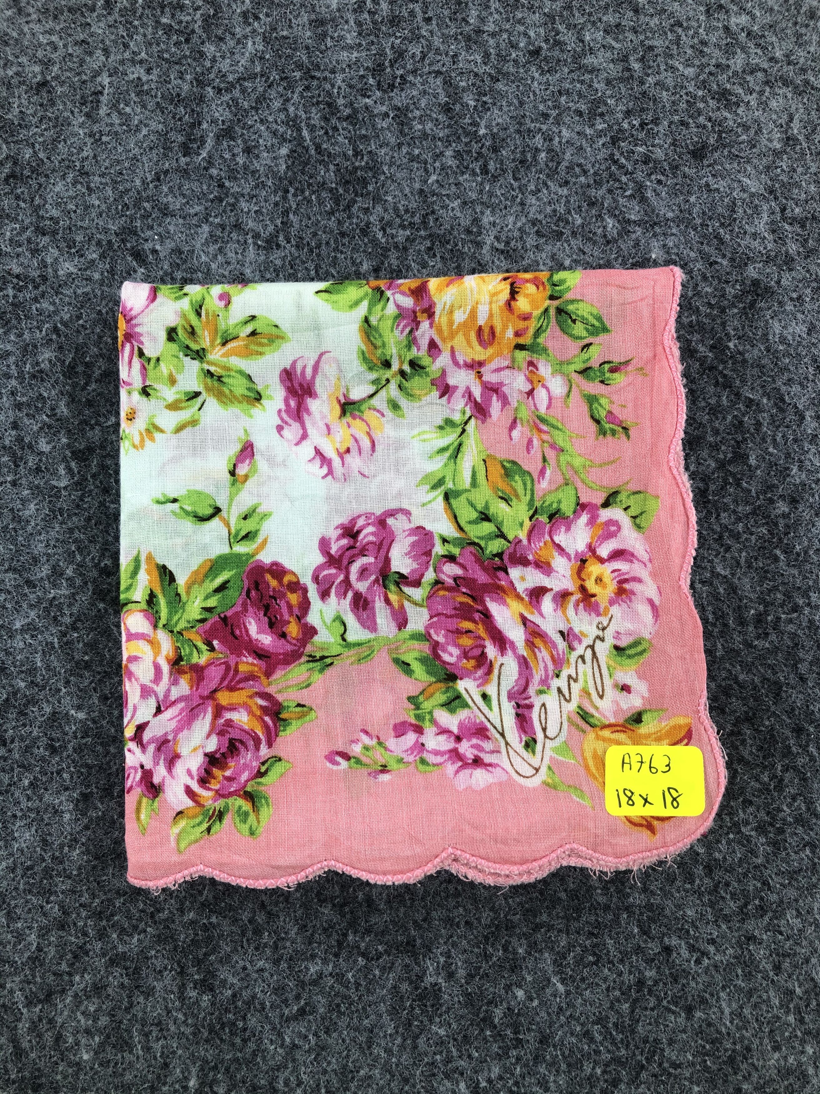 Kenzo × Vintage Kenzo Floral Handkerchief / Bandana / Neckerchief Size ONE SIZE - 6 Thumbnail