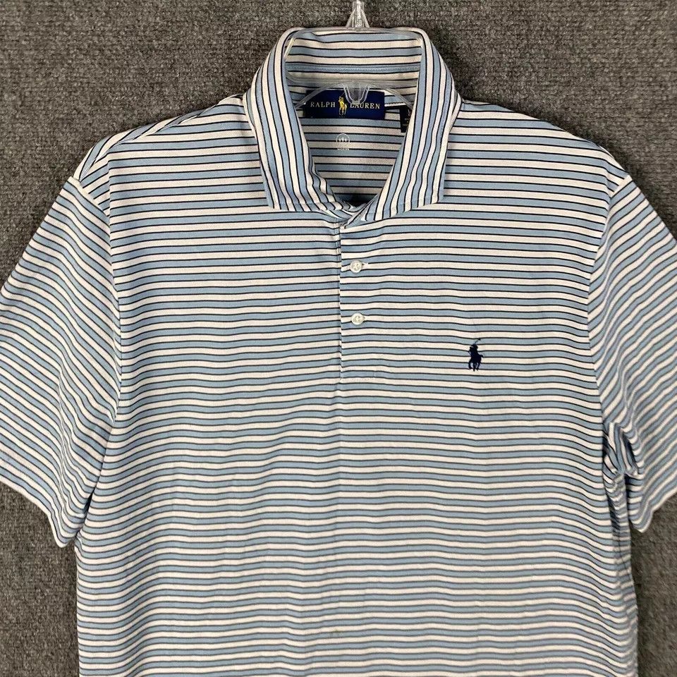 Ralph Lauren Ralph Lauren Polo Shirt Men's Large Short Sleeve Striped L Size US L / EU 52-54 / 3 - 2 Thumbnail