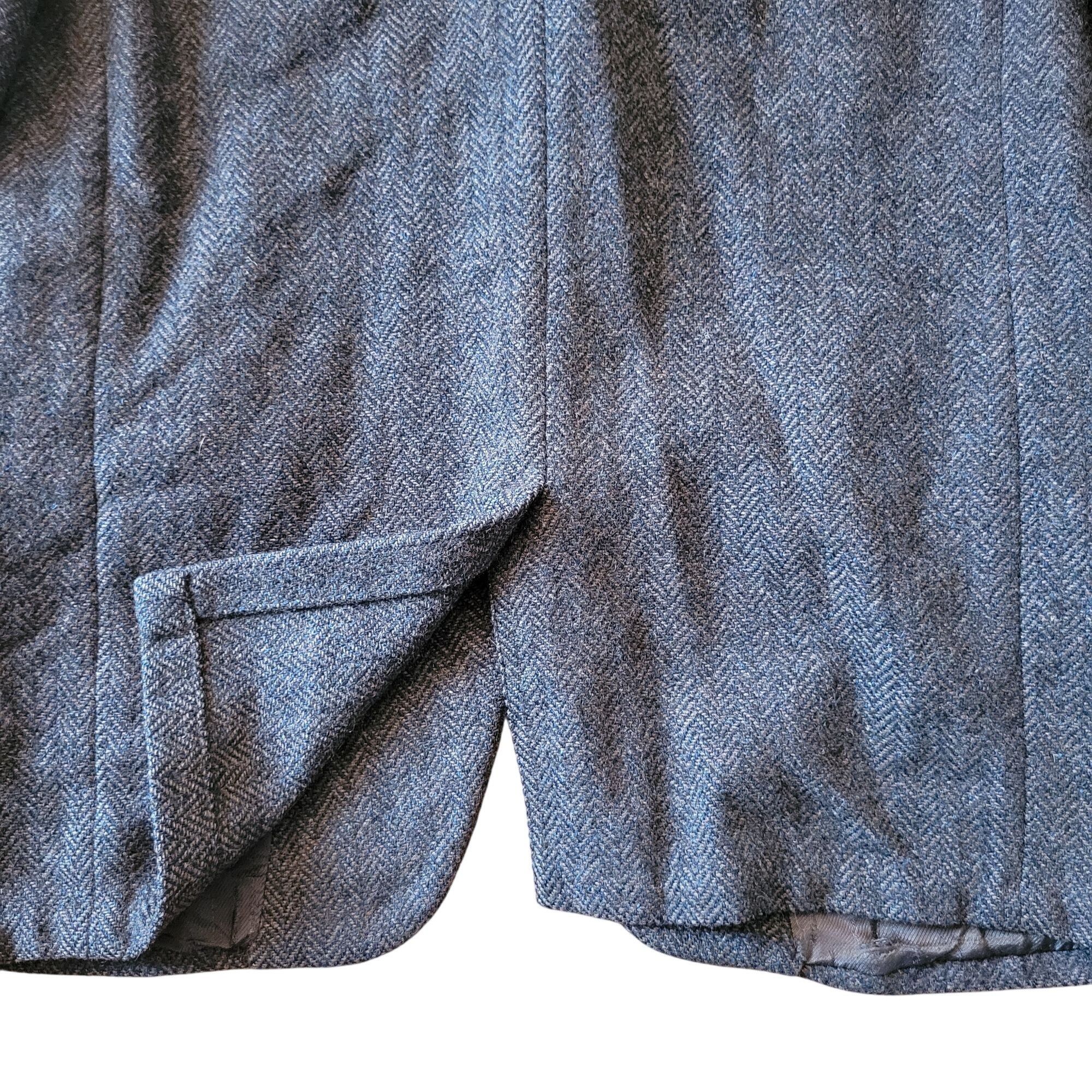 Harris Tweed Harris Tweed Handwoven Wool Blazer Jacket Sears Herringbone Size 44R - 6 Thumbnail