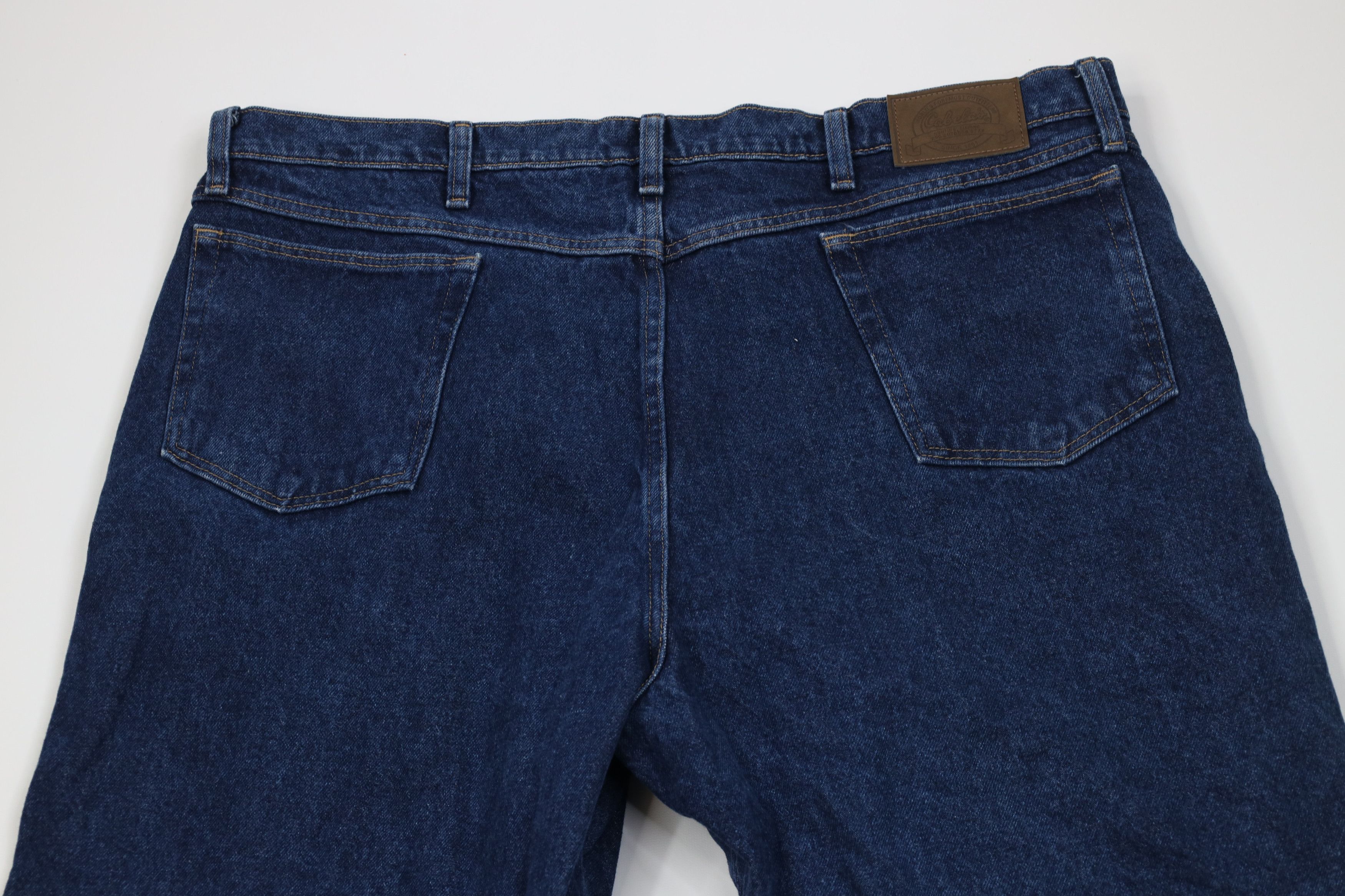 Cabelas Vintage Y2K Cabelas Heavyweight Flannel Lined Wide Leg Jeans Size US 42 / EU 58 - 12 Thumbnail