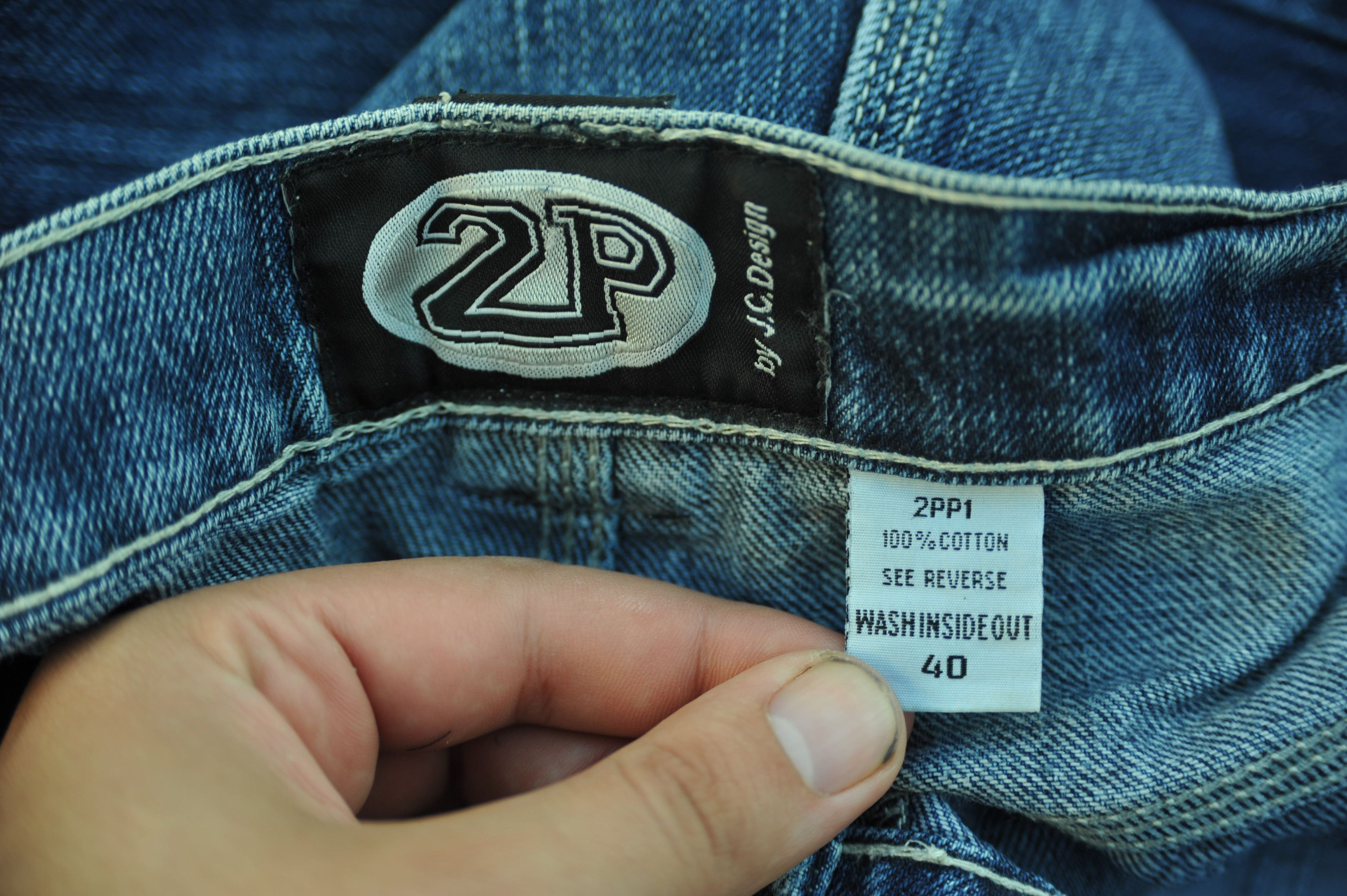 Other Vintage 90s 2 Pac The Collection Baggy Fit Jeans Size US 40 / EU 56 - 3 Thumbnail