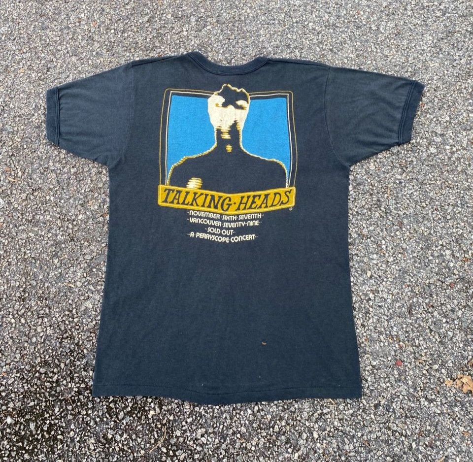 Rare Vintage 70s Talking Heads Sold Out Perryscope Concert