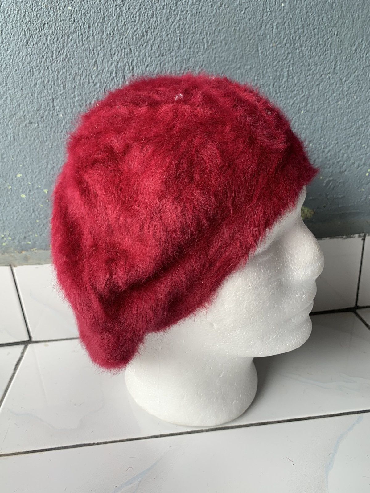Japanese Brand Punk Bondage Style Earth Music & Ecology Mohair Hats Size ONE SIZE - 3 Thumbnail