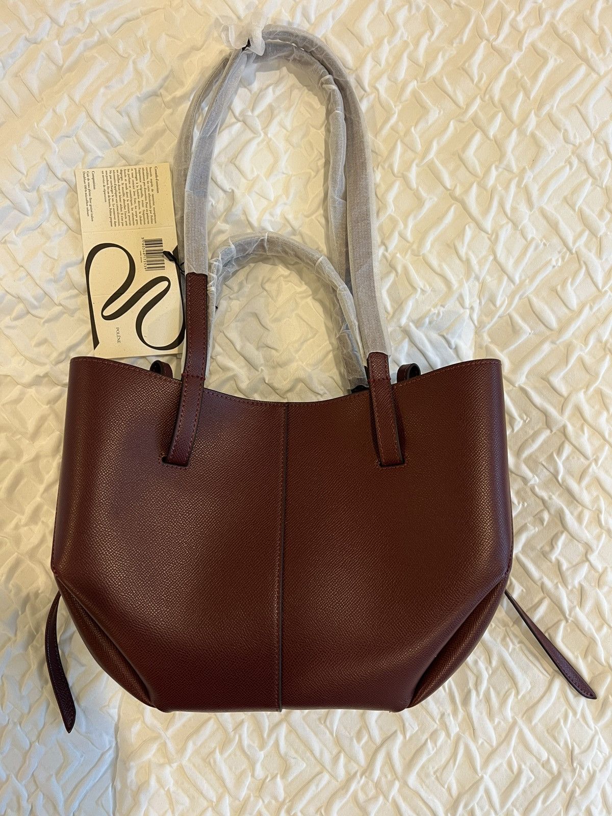 Polene Cyme Mini EDITION TEXTURED BLACK CHERRY Size ONE SIZE - 2 Thumbnail