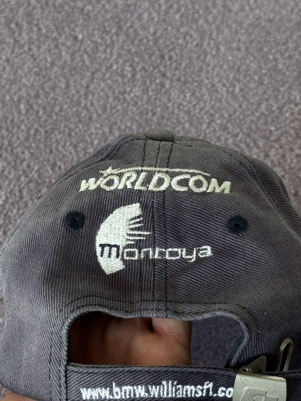 BMW Formula 1 BMW Williams team Faded Cap Hat Size ONE SIZE - 6 Thumbnail