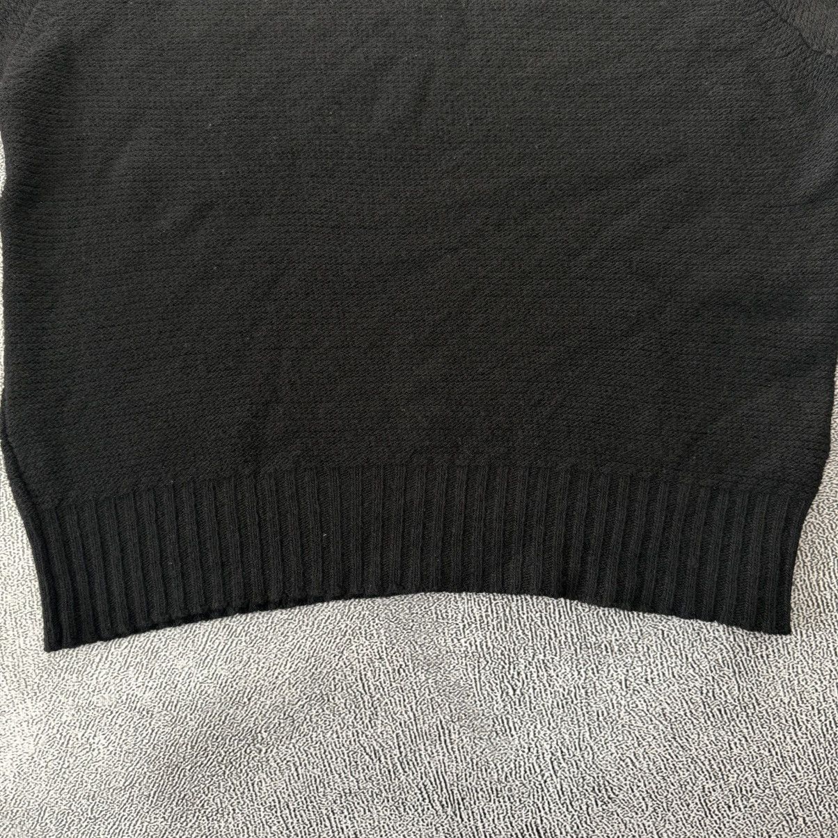 Stone Island Stone Island Vintage Wool Sweater AW01 Knit L Black Size US L / EU 52-54 / 3 - 4 Thumbnail