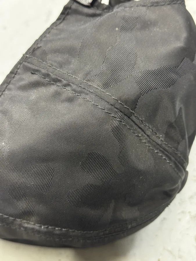 Valentino Valentino Black Camo Hybrid Leather Buckle Cap Size ONE SIZE - 8 Thumbnail