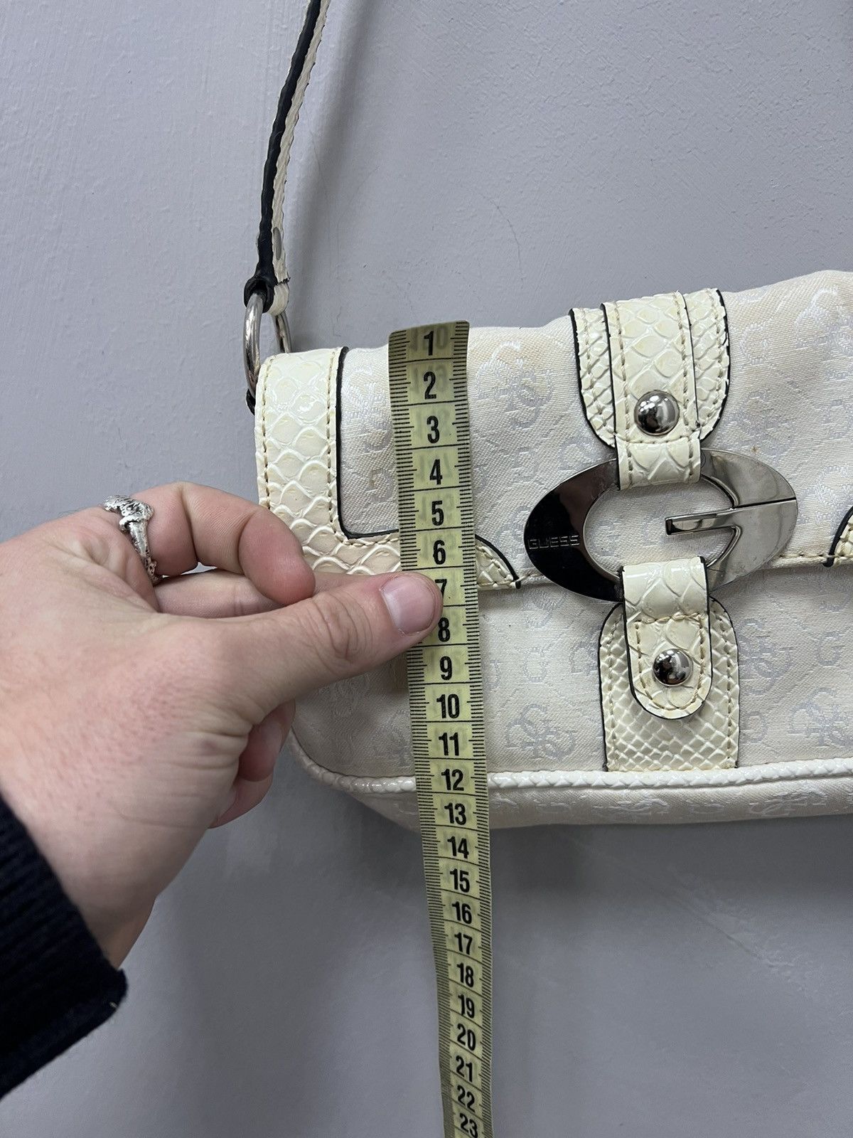 Guess × Hysteric Glamour Vintage monogram GUESS Rare Mini baguette bag Size ONE SIZE - 8 Thumbnail