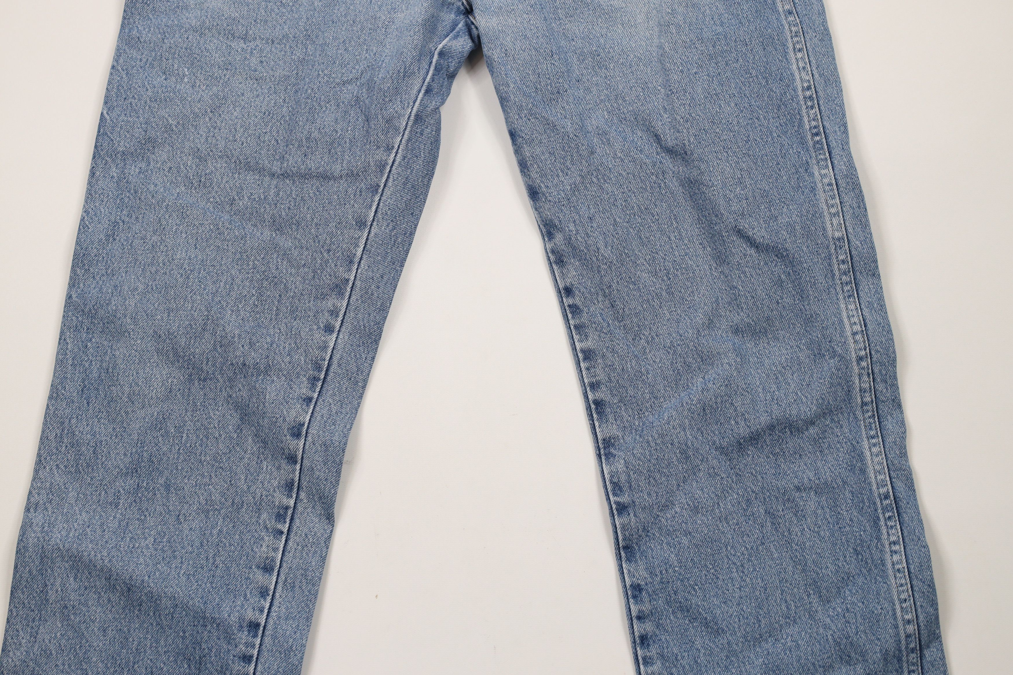 Cabelas × Vintage Vintage 90s Cabelas Spell Out Straight Leg Denim Jeans Size US 34 / EU 50 - 3 Thumbnail