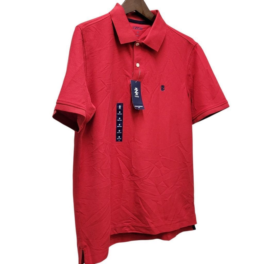 Izod IZOD Men's Classic Advantage Performance Polo Shirt Medium Size US M / EU 48-50 / 2 - 3 Thumbnail