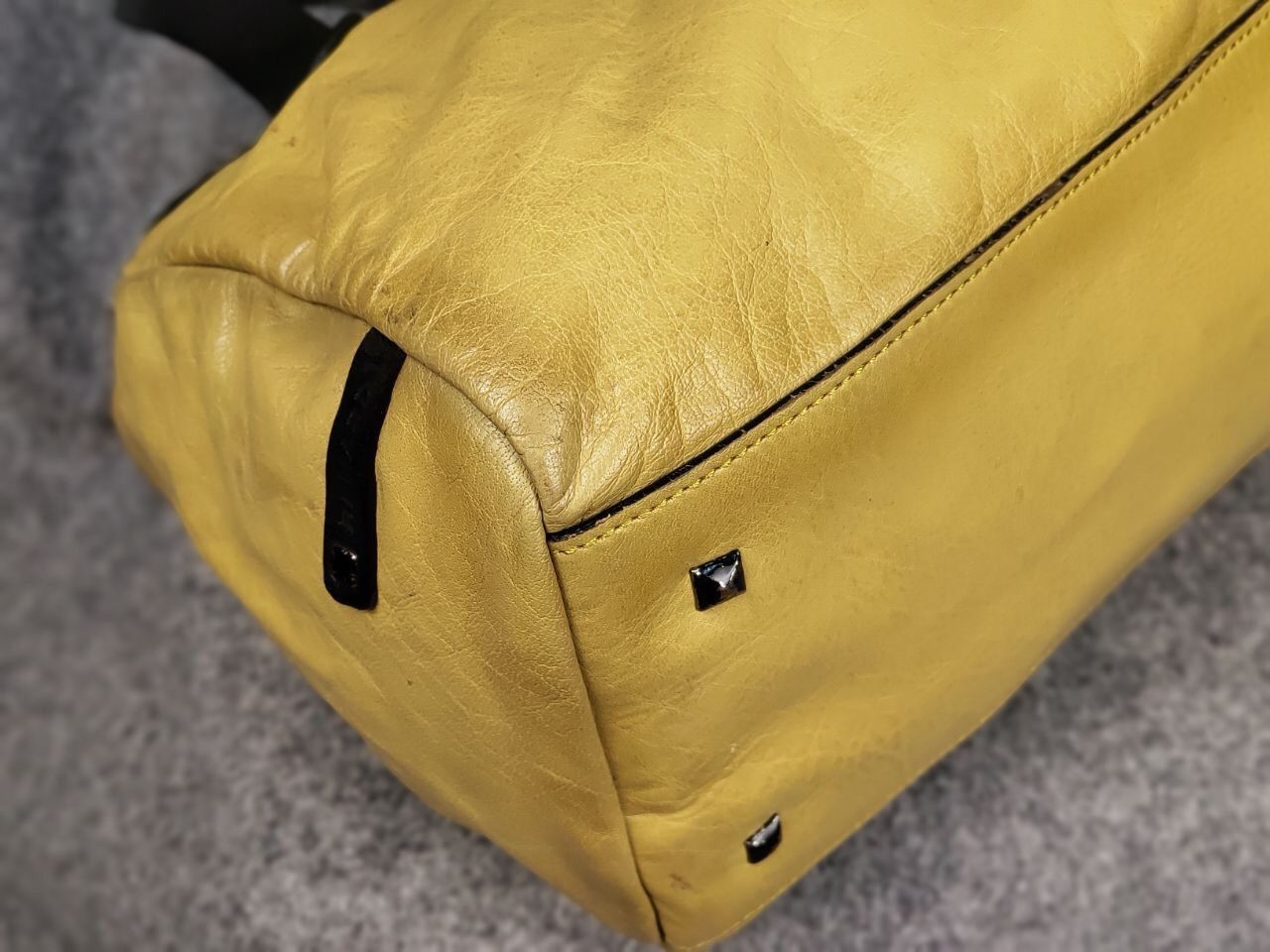Other Rehard Italy Design Premium leather Duffle green Travel Bag Size ONE SIZE - 12 Thumbnail