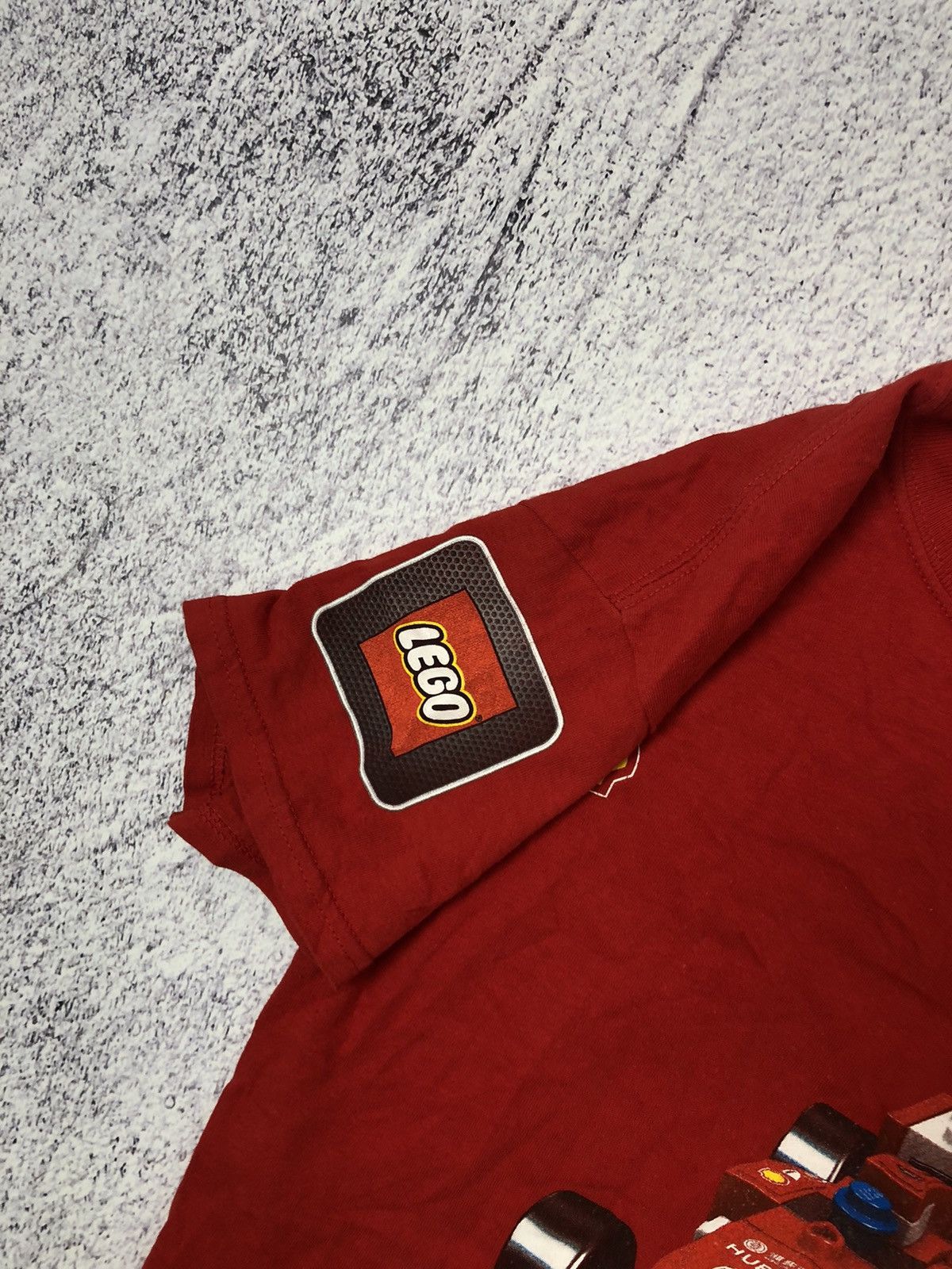 LEGO Vintage Mens t-shirt Lego V-Power F1 nascar Ferrari Size US S / EU 44-46 / 1 - 6 Thumbnail