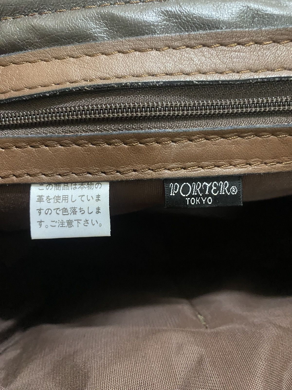Genuine Leather × Kingsman × Porter ARCHIVE 1980s Porter Kingsman Baron Leather Doc Shoulder Bag Size ONE SIZE - 11 Thumbnail