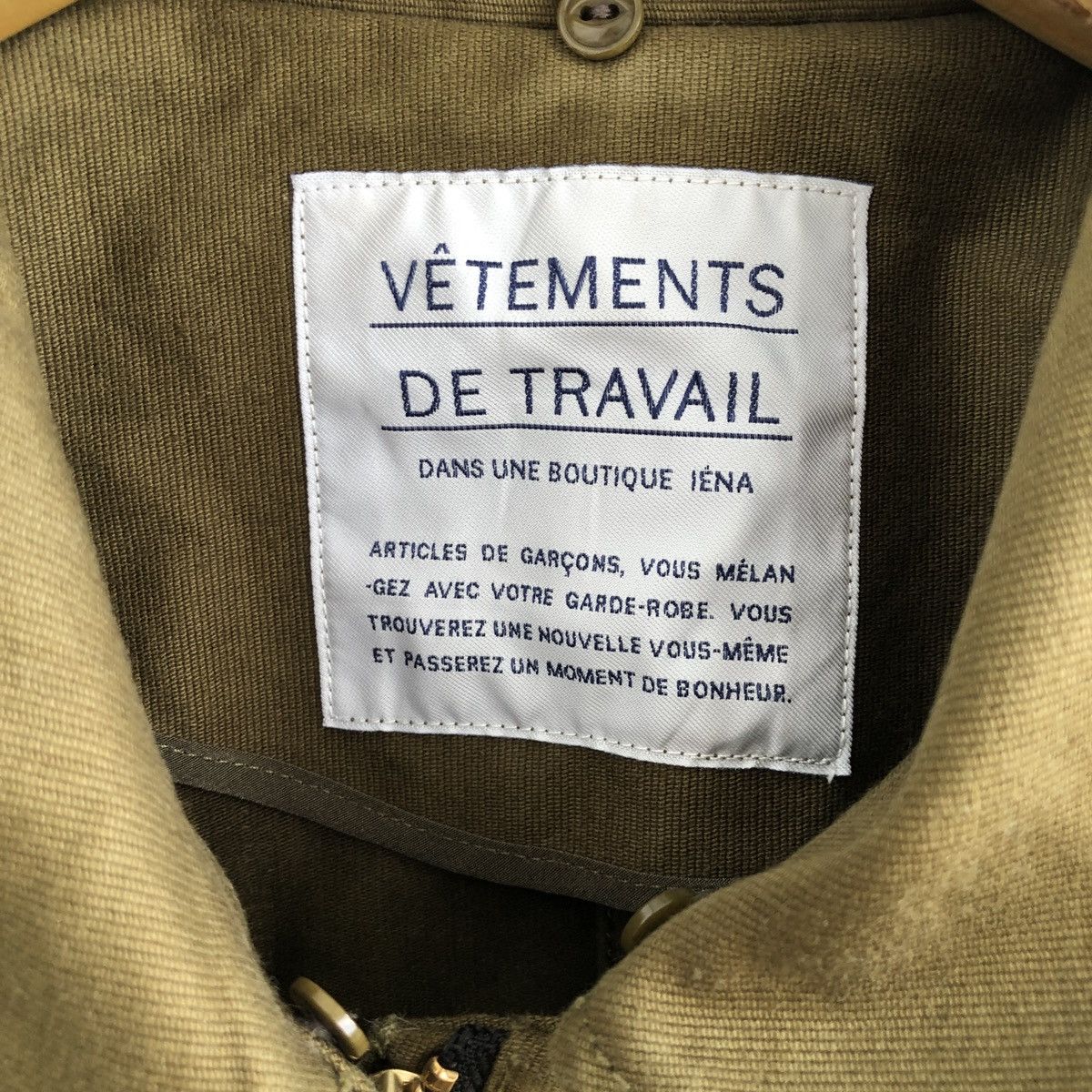 Danton × Japanese Brand IENA VETEMENTS DE TRAVAIL CATTON BLAZER JACKET Size M / US 6-8 / IT 42-44 - 4 Thumbnail