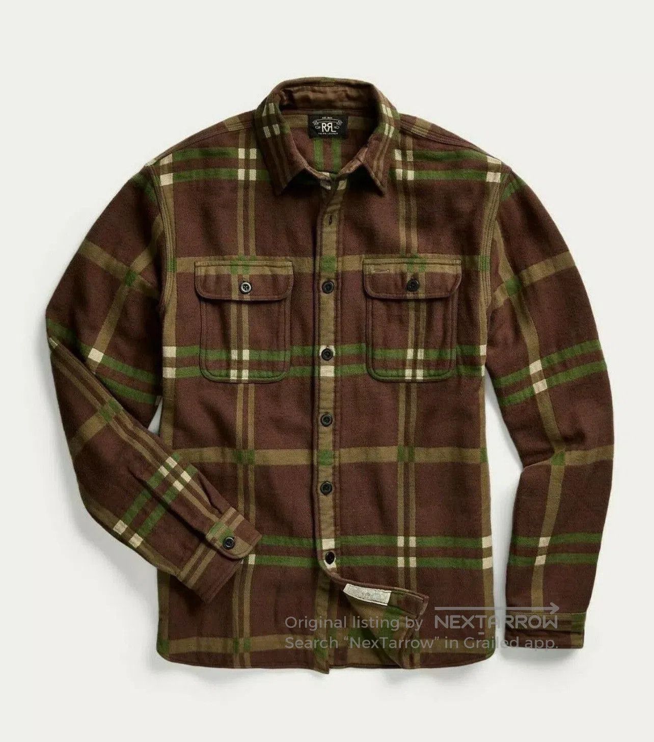 RRL Ralph Lauren RRL Saddle Blanket Workwear Shirt Jacket. Size US M / EU 48-50 / 2 - 7 Thumbnail