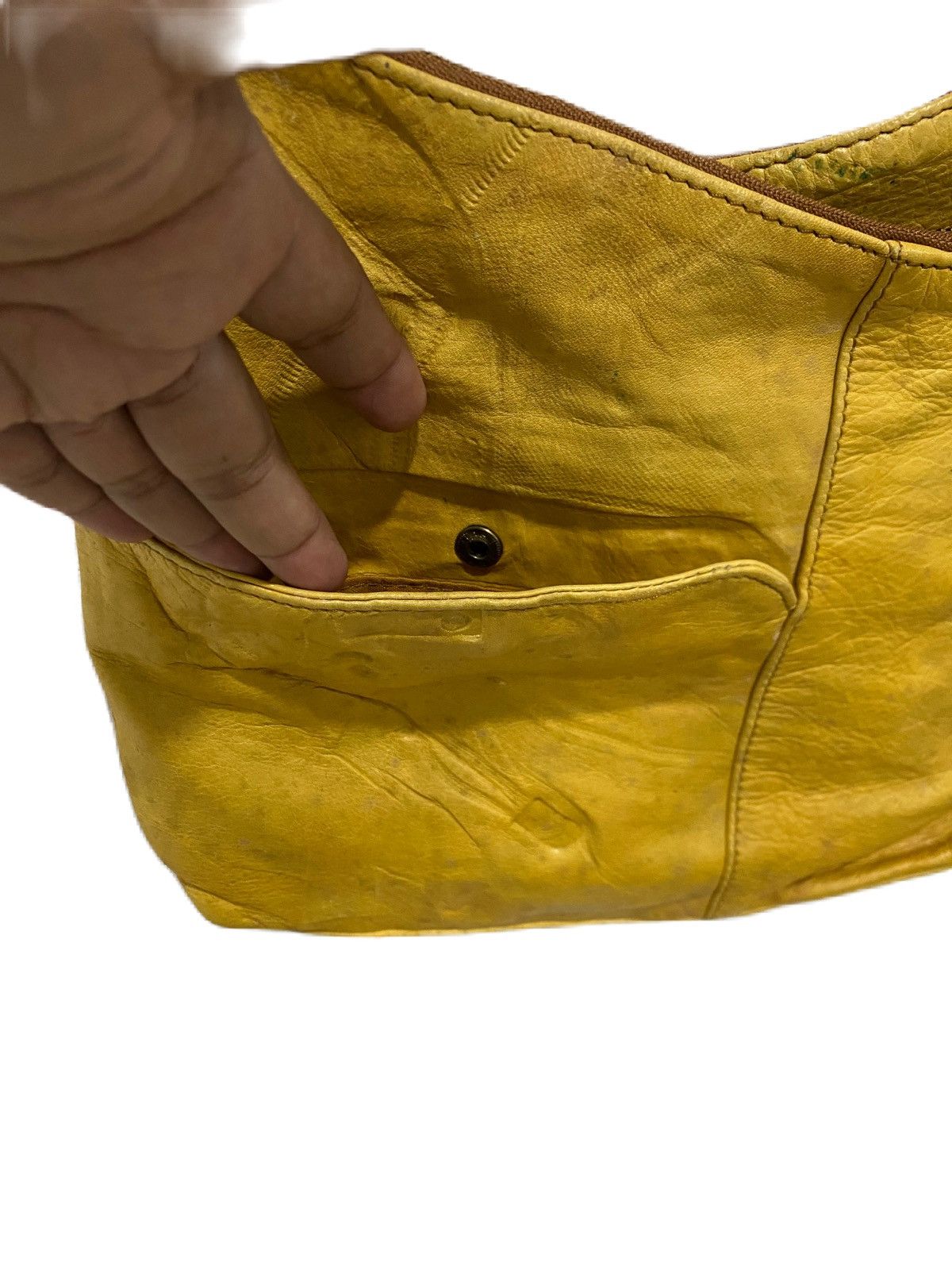 Japanese Brand × Leather JAPAN BRAND BOX 21 LEATHER BAG Size ONE SIZE - 5 Thumbnail
