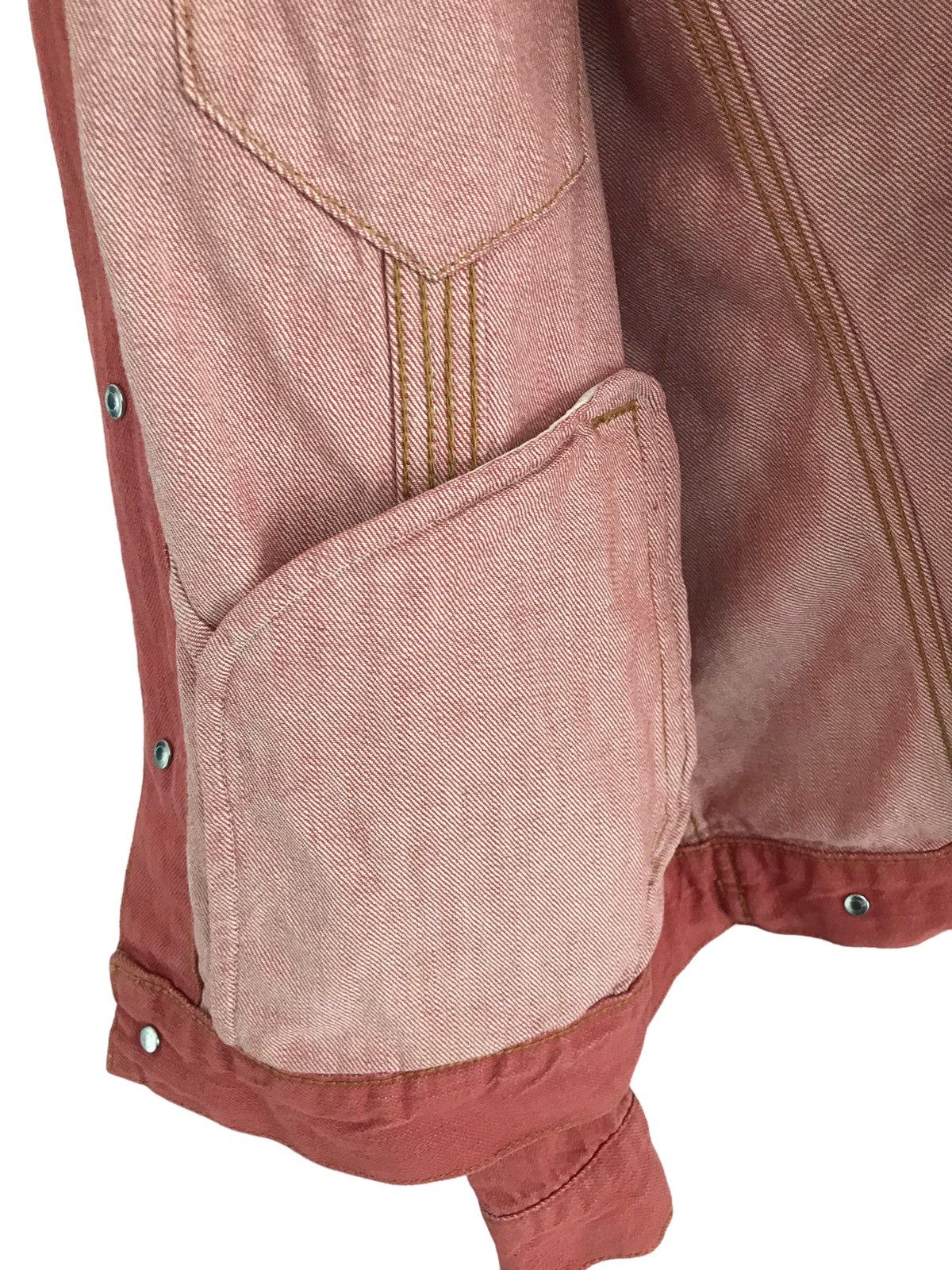 Uniqlo Uniqlo Raspberry Denim Jacket Size US L / EU 52-54 / 3 - 14 Thumbnail