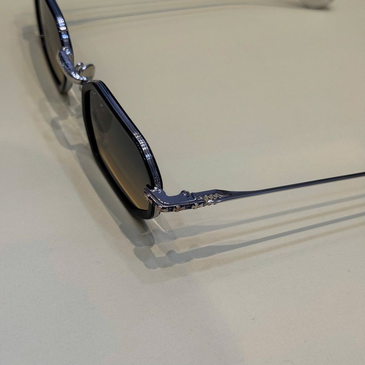 Chrome Hearts CHROME HEARTS STYLIDA BLACK/SHINY SILVER-SUN Size ONE SIZE - 3 Thumbnail