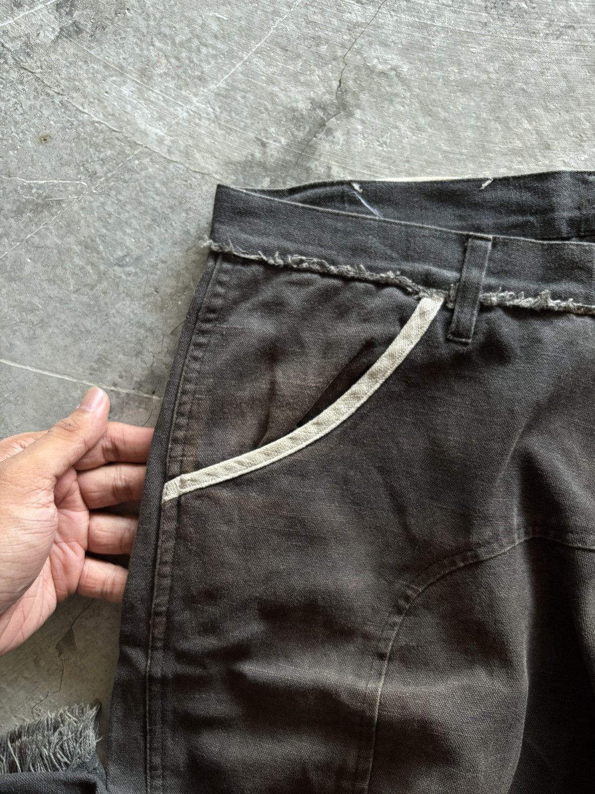 Sifury SIFURY japanese pant faded kapital style Size US 32 / EU 48 - 8 Thumbnail