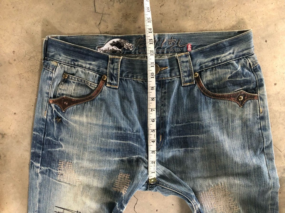 Hysteric Glamour Japanese Osaka Big Train Pacthwork Leather Size US 37 - 7 Thumbnail