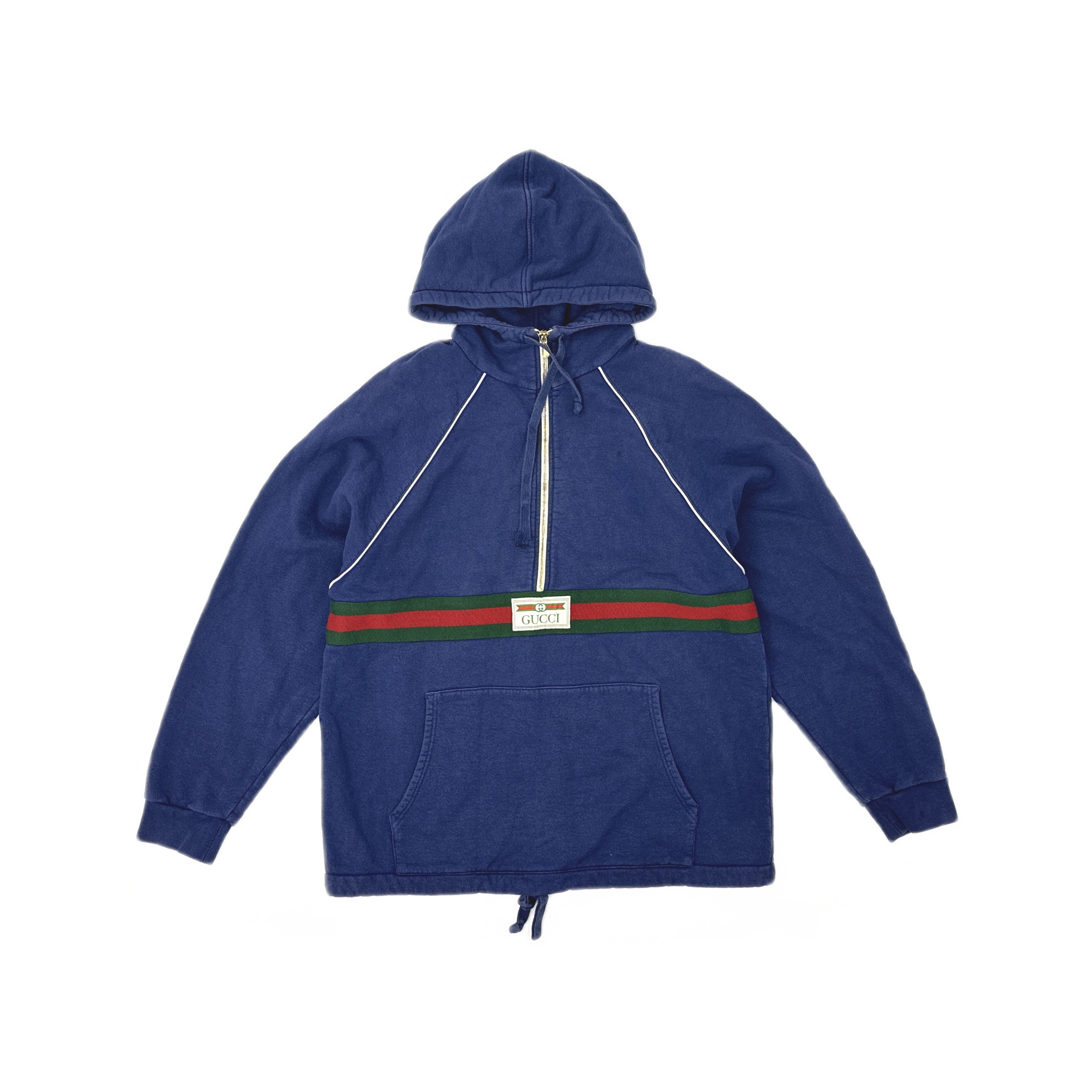 Gucci Gucci Web Stripe Zip-Up Hoodie Size S Size US S / EU 44-46 / 1 - 1 Thumbnail