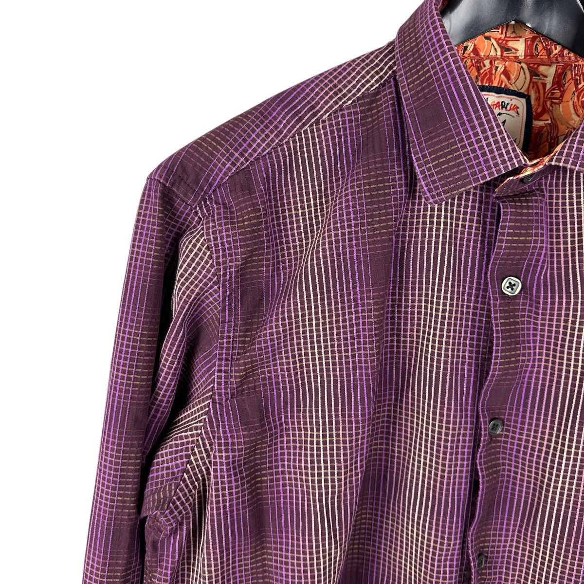 Other Mens Y2K J Garcia Purple Button Down Dress Shirt Size US M / EU 48-50 / 2 - 2 Thumbnail